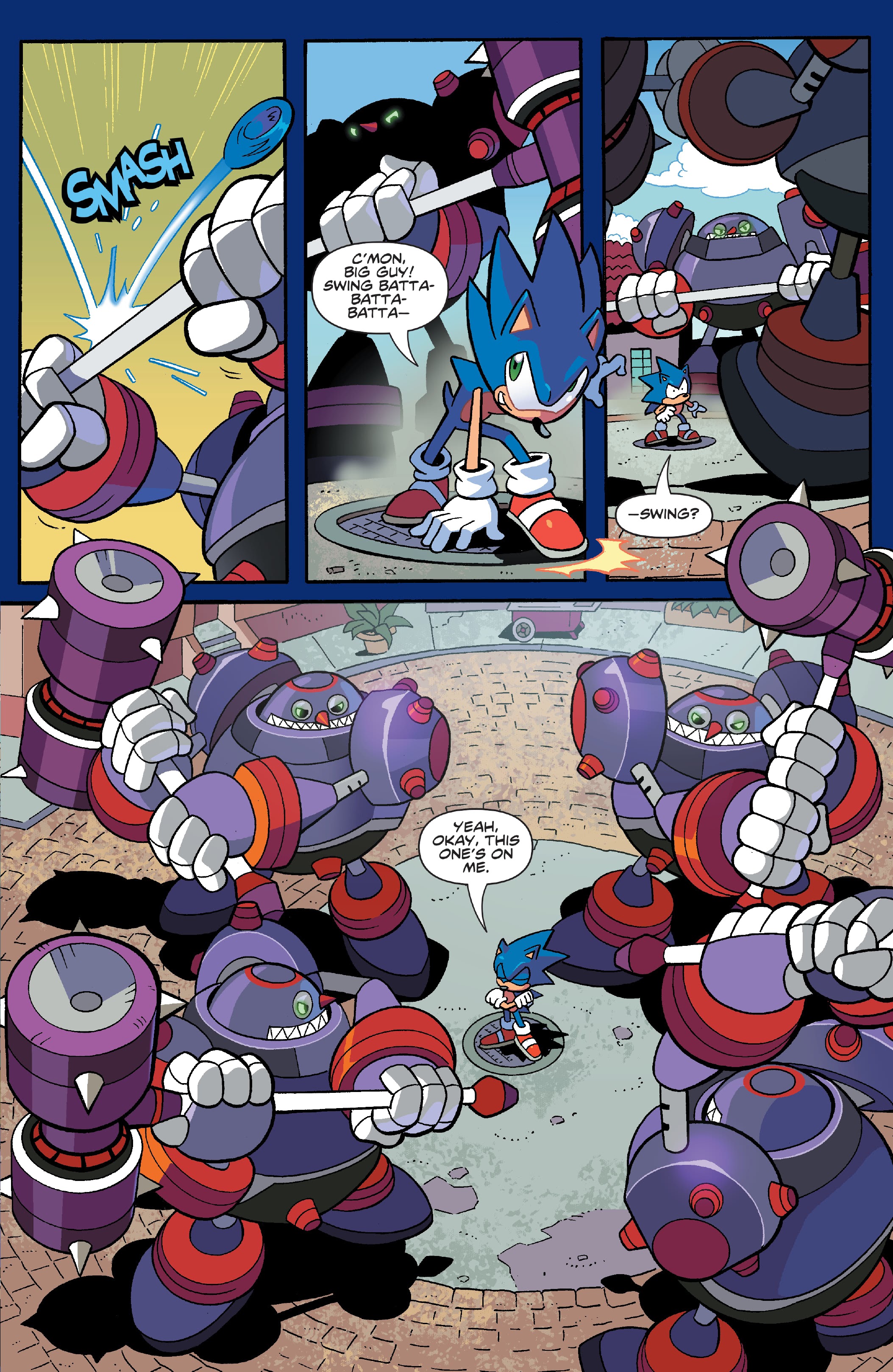 Read online Sonic the Hedgehog (2018) comic -  Issue # _The IDW Collection 1 (Part 1) - 13