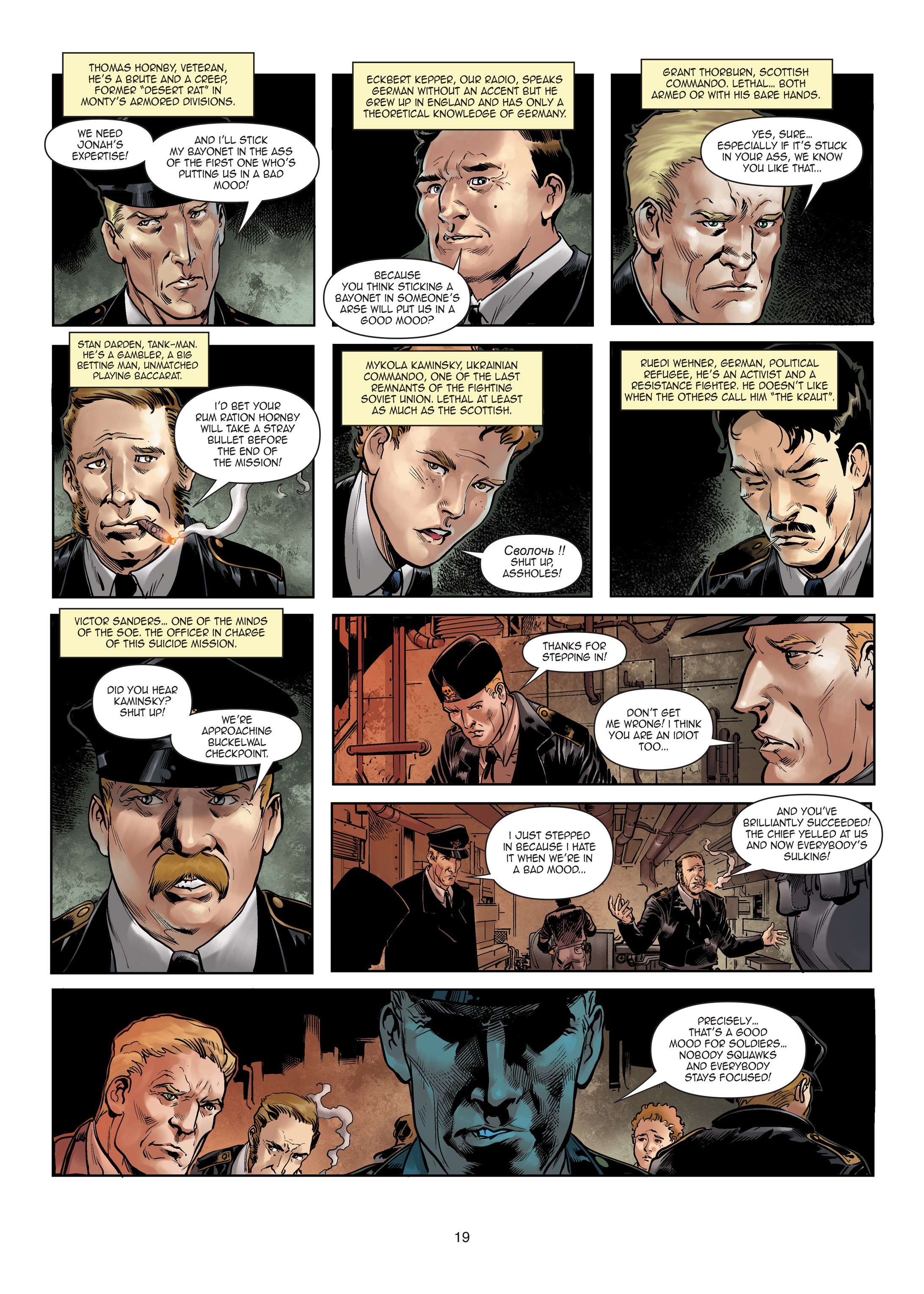 Read online Iron Squad comic -  Issue #5 - 19