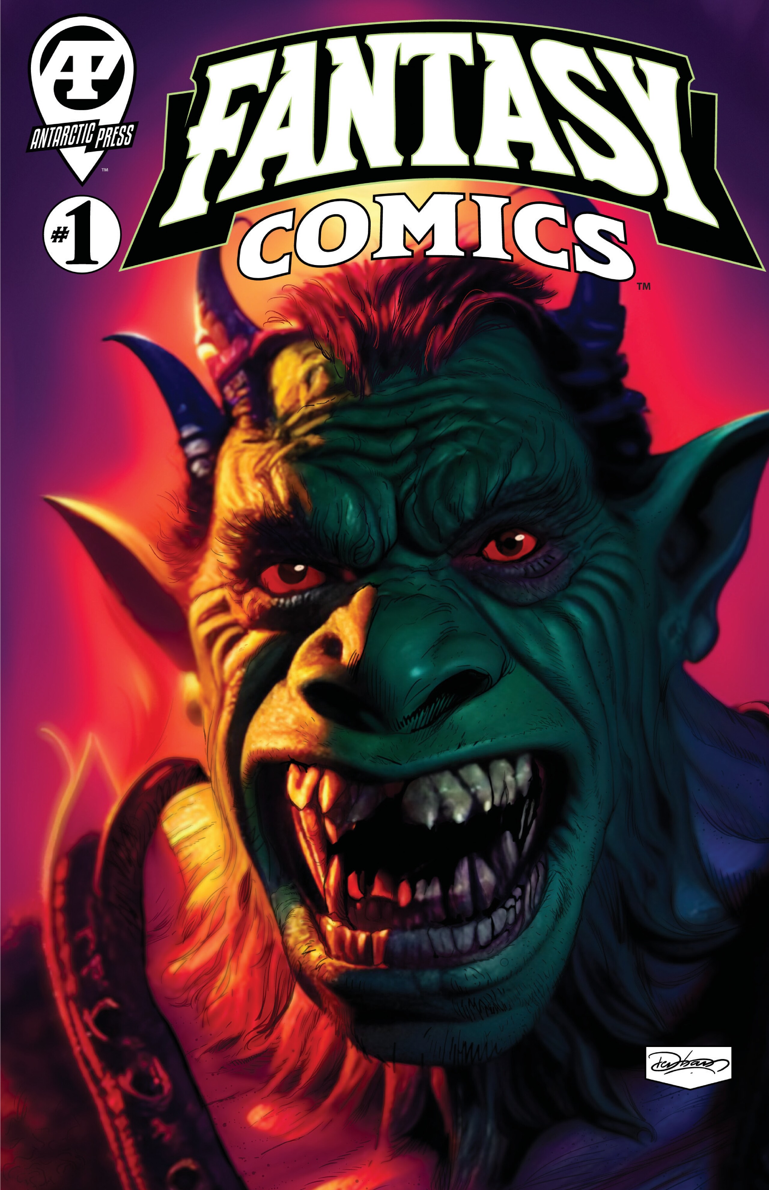 Read online Fantasy Comics comic -  Issue #1 - 1