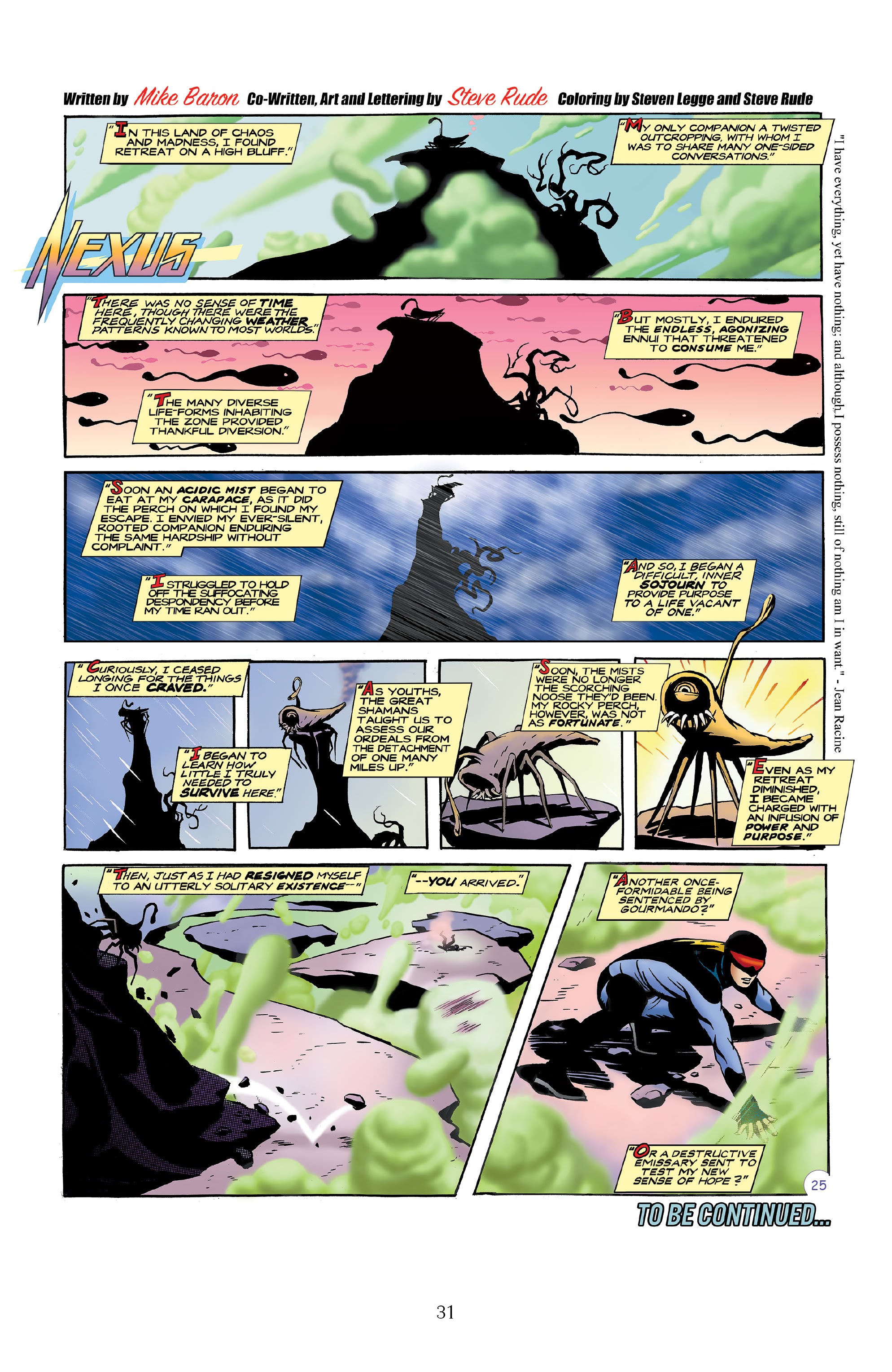 Read online Nexus Newspaper Strips: The Coming of Gourmando comic -  Issue # TPB (Part 1) - 30