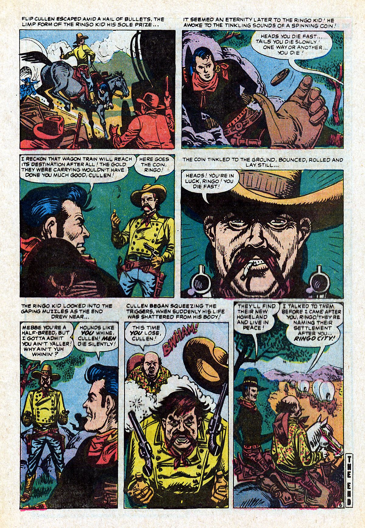 Read online Ringo Kid (1970) comic -  Issue #5 - 9
