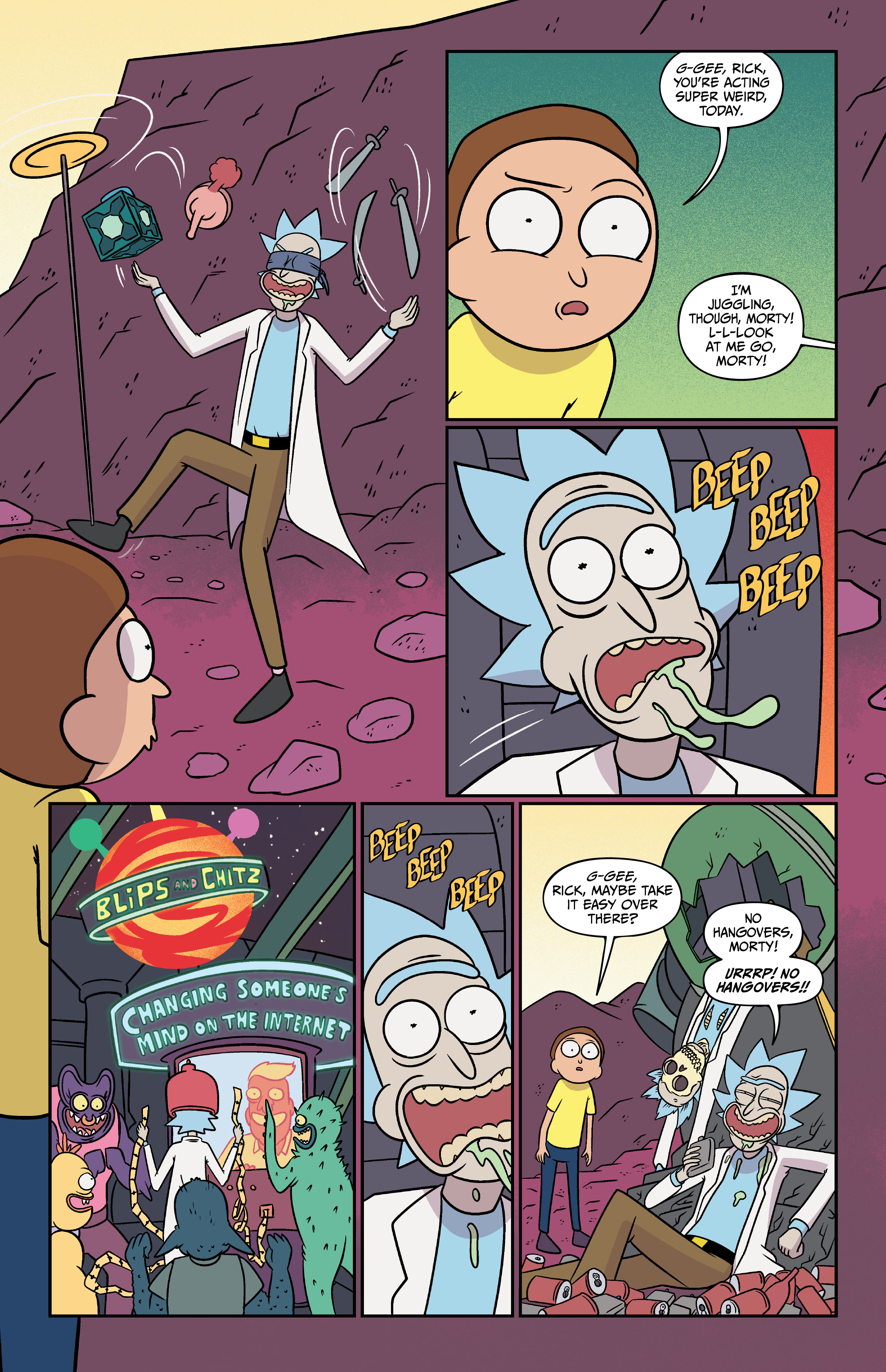 Read online Rick and Morty comic -  Issue # (2015) _Deluxe Edition 7 (Part 1) - 77