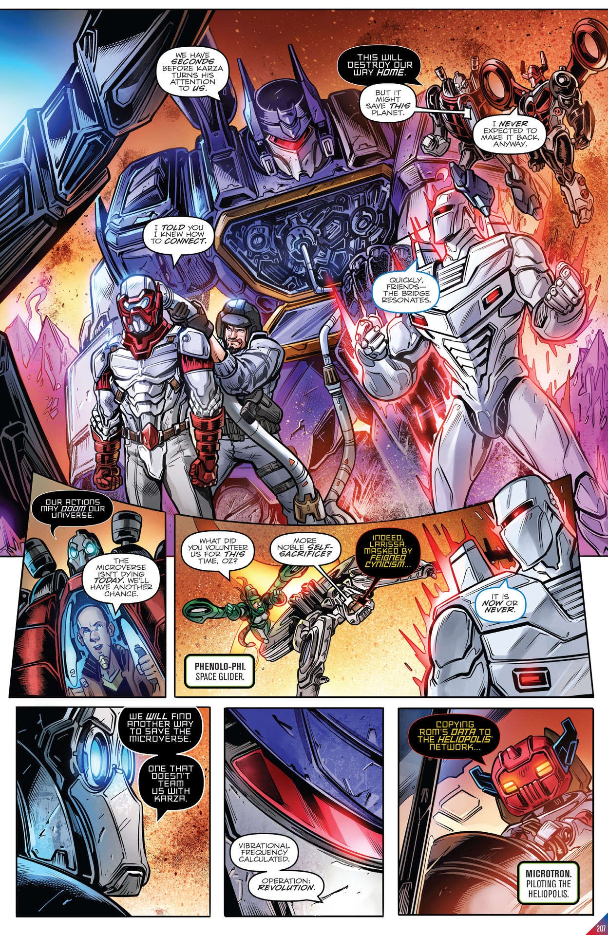 Read online Transformers: The IDW Collection Phase Three comic -  Issue # TPB 1 (Part 3) - 3