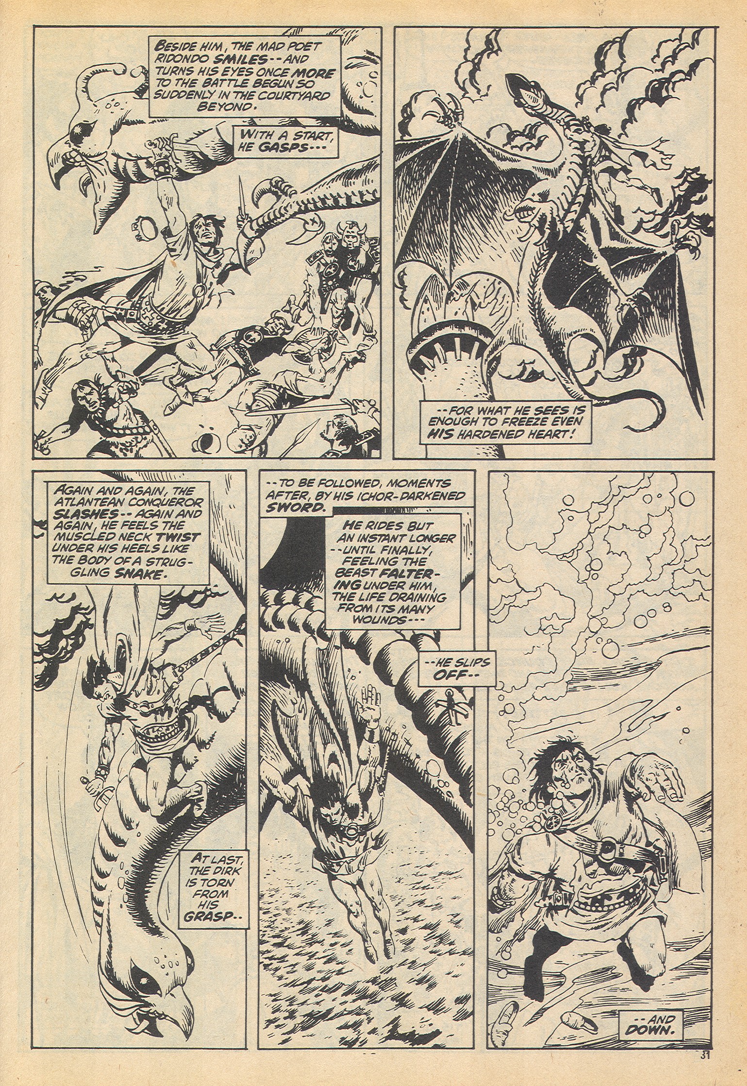 Read online The Savage Sword of Conan (1975) comic -  Issue #17 - 31