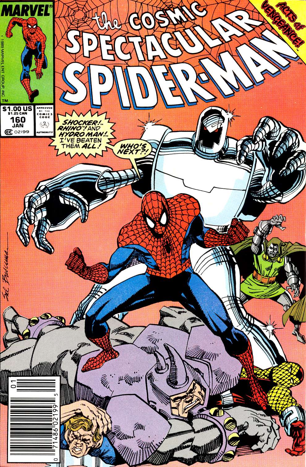 Read online The Spectacular Spider-Man (1976) comic -  Issue #160 - 1