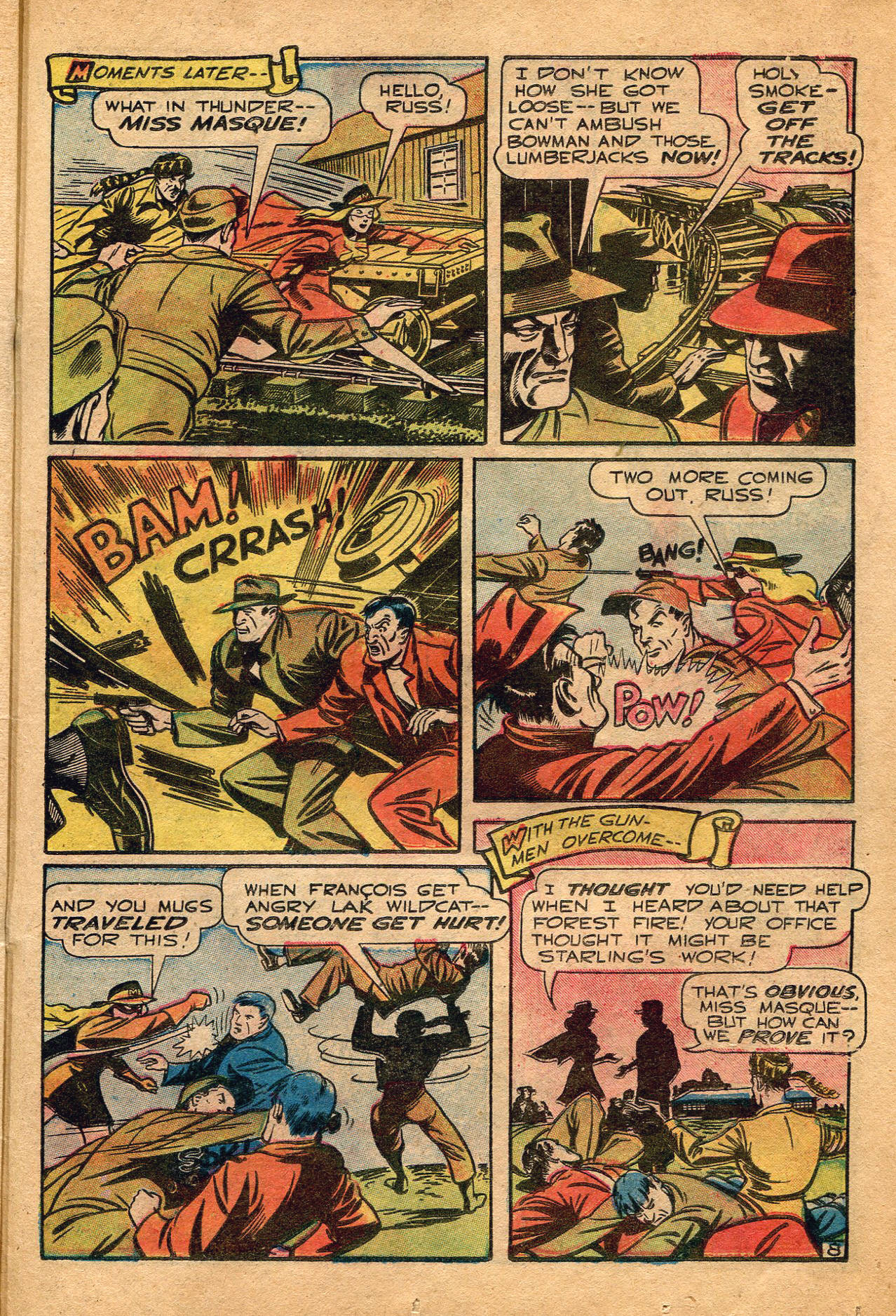 Read online Exciting Comics comic -  Issue #53 - 32