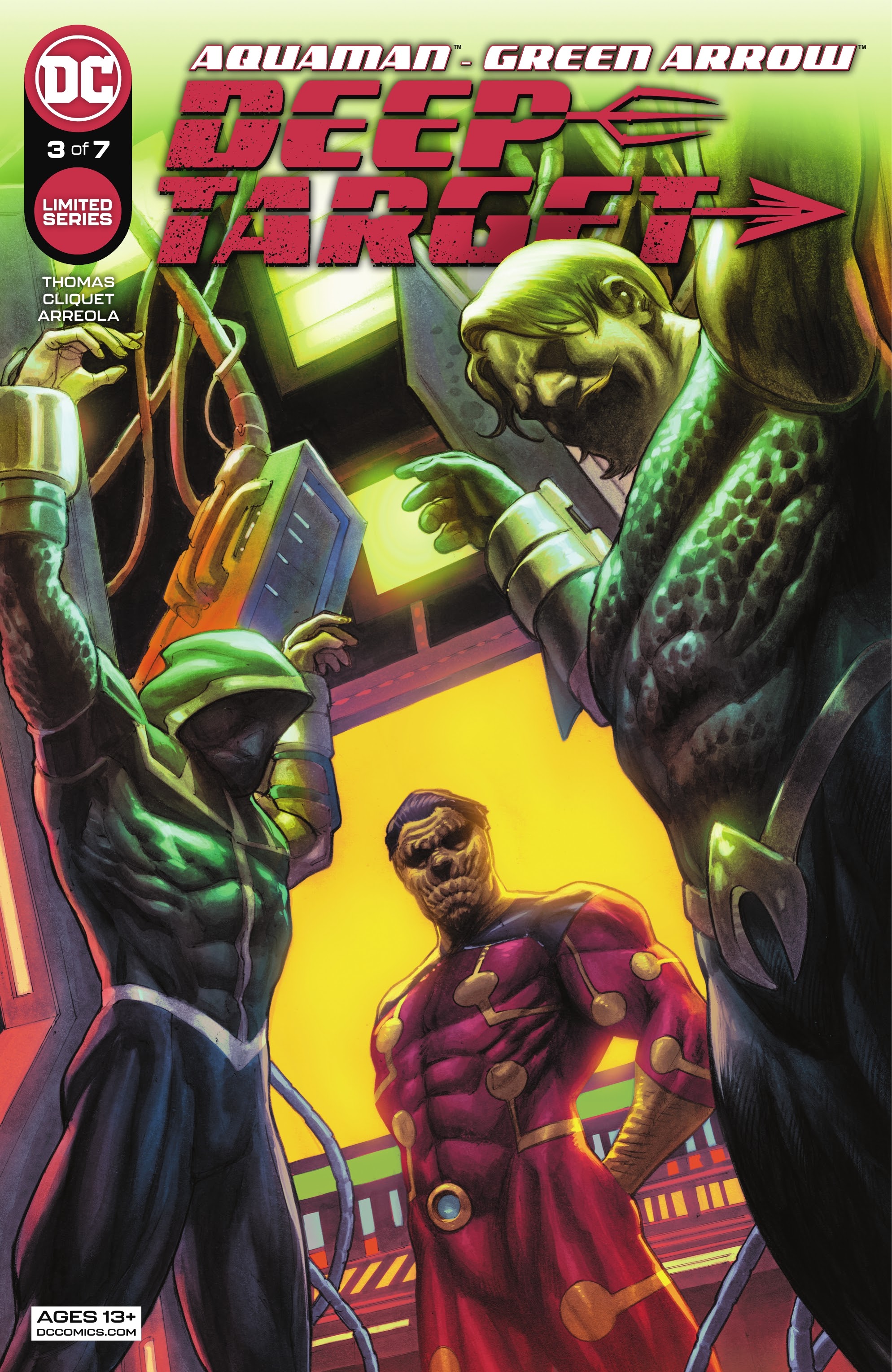 Read online Aquaman/Green Arrow - Deep Target comic -  Issue #3 - 1
