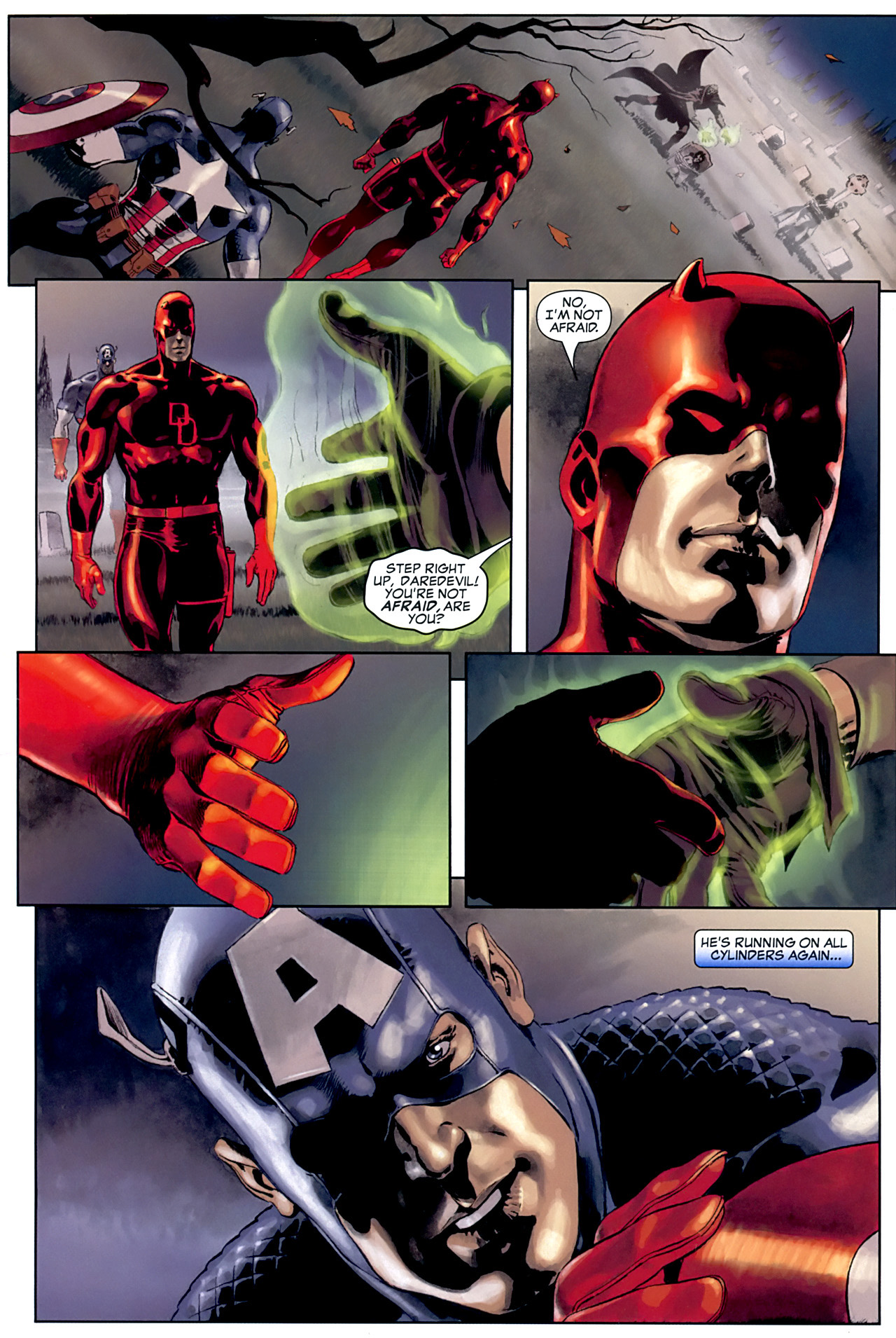 Read online Daredevil & Captain America: Dead On Arrival comic -  Issue # Full - 44