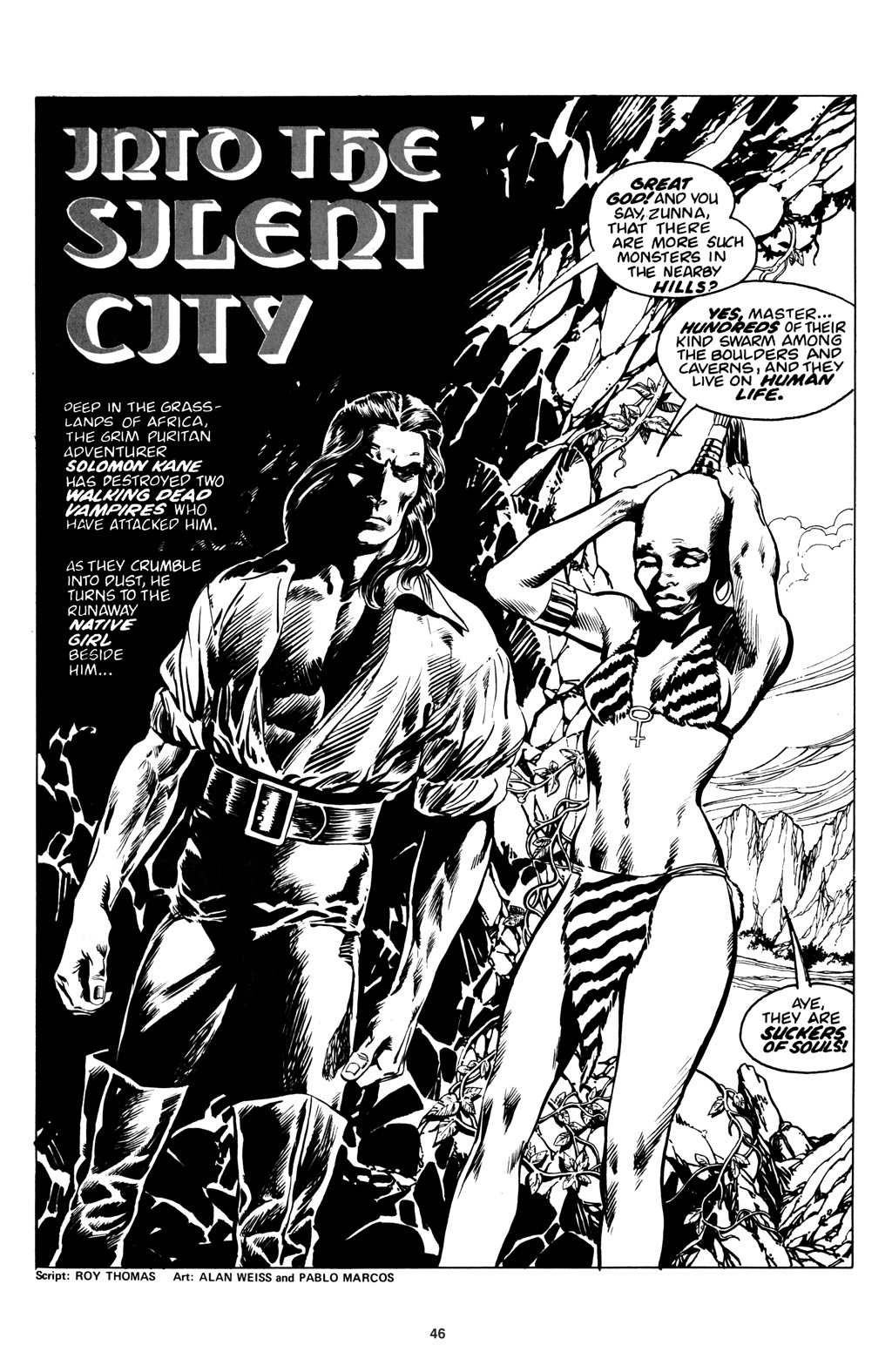 Read online The Saga of Solomon Kane comic -  Issue # TPB - 46