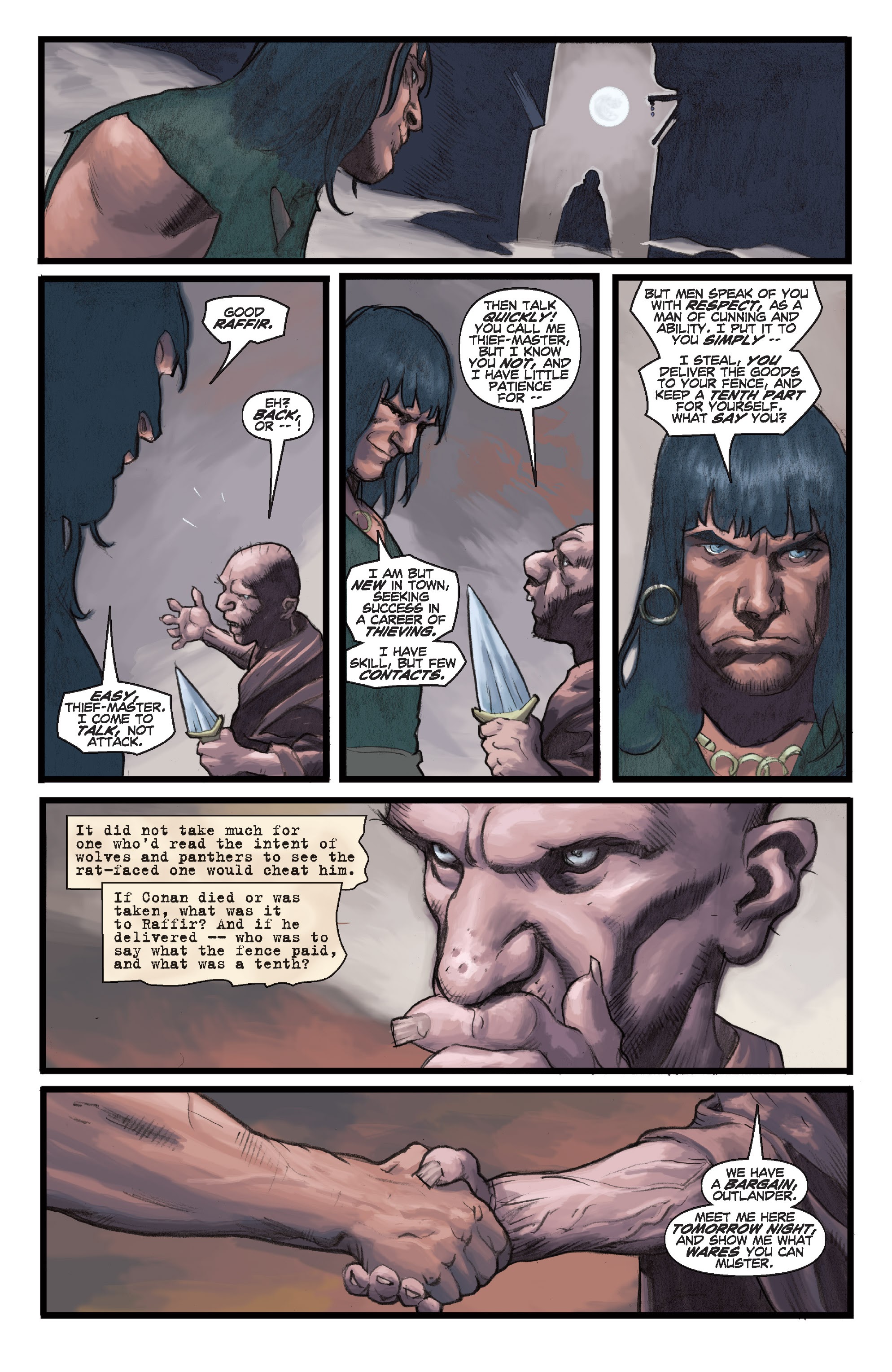 Read online Conan Chronicles Epic Collection comic -  Issue # TPB Out of the Darksome Hills (Part 4) - 96