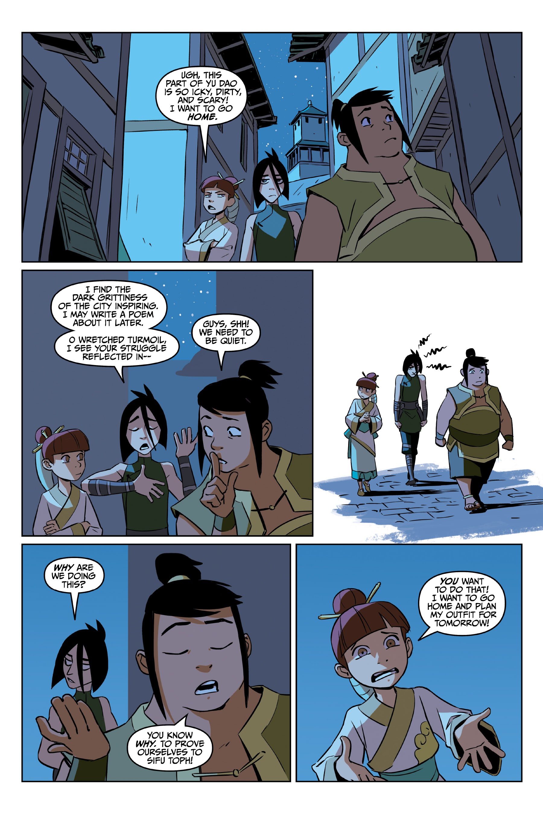 Read online Nickelodeon Avatar: The Last Airbender - Toph Beifong's Metalbending Academy comic -  Issue # TPB - 40