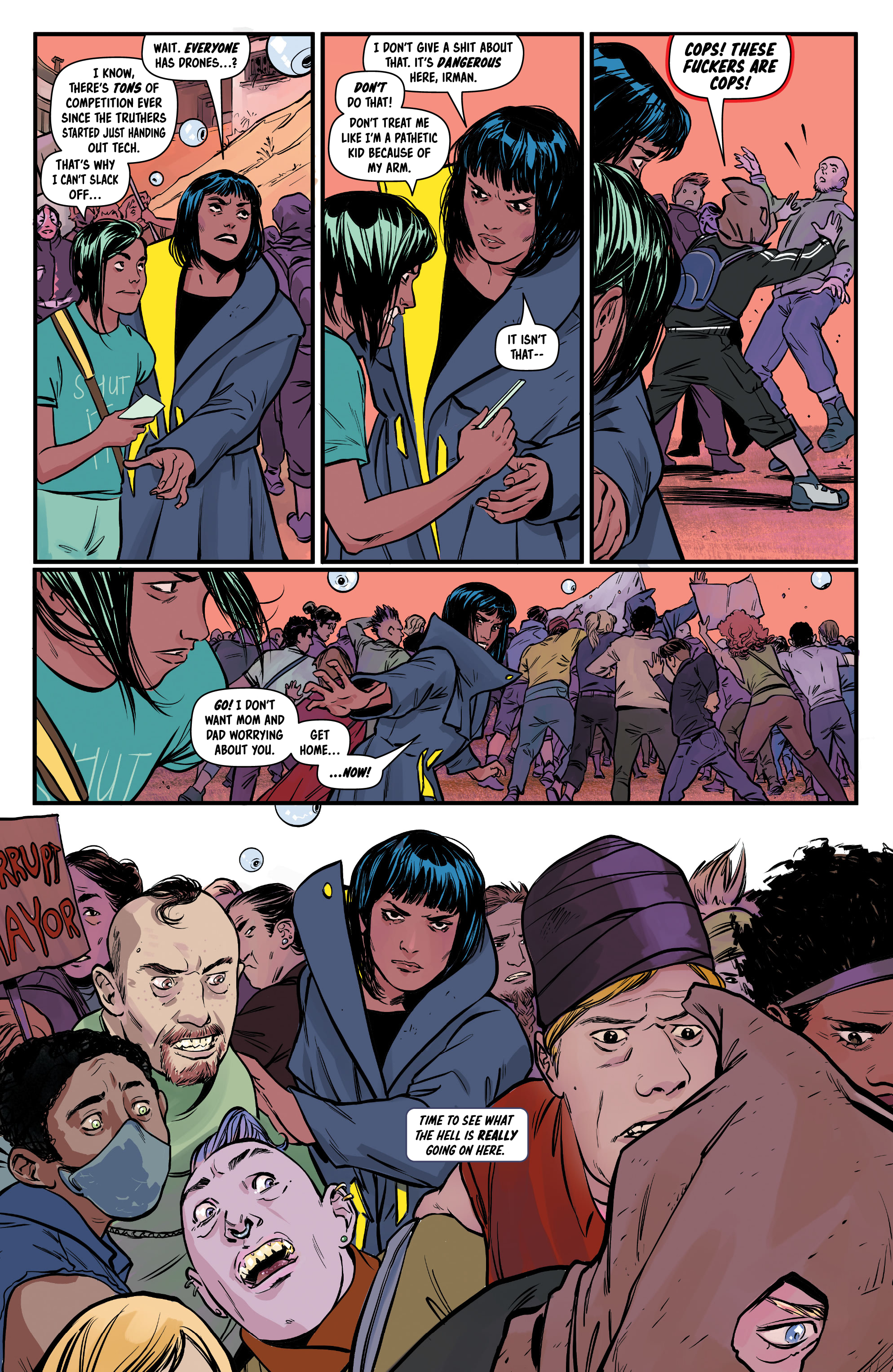 Read online Bylines in Blood comic -  Issue #2 - 12