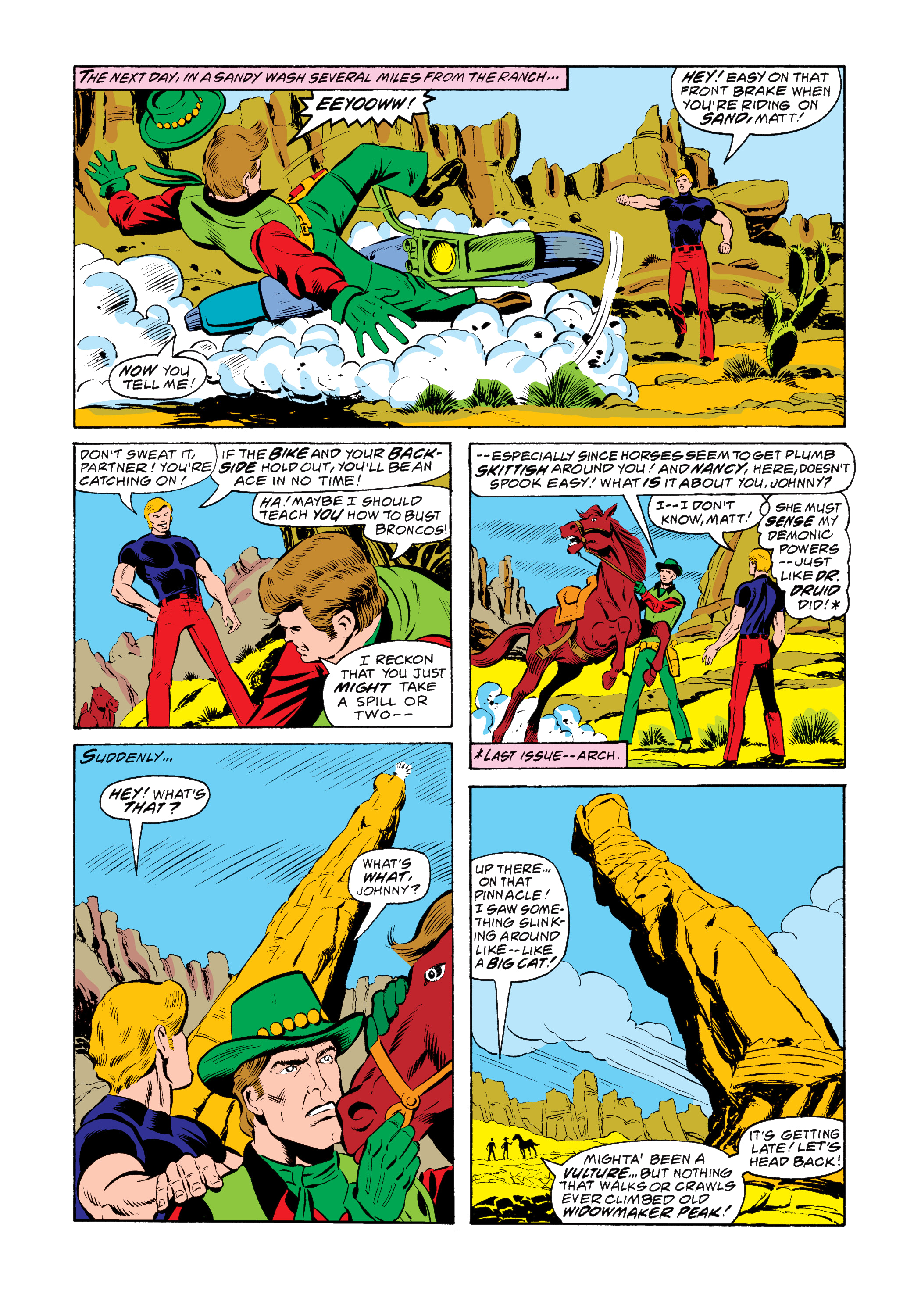 Read online Marvel Masterworks: Ghost Rider comic -  Issue # TPB 3 (Part 2) - 25