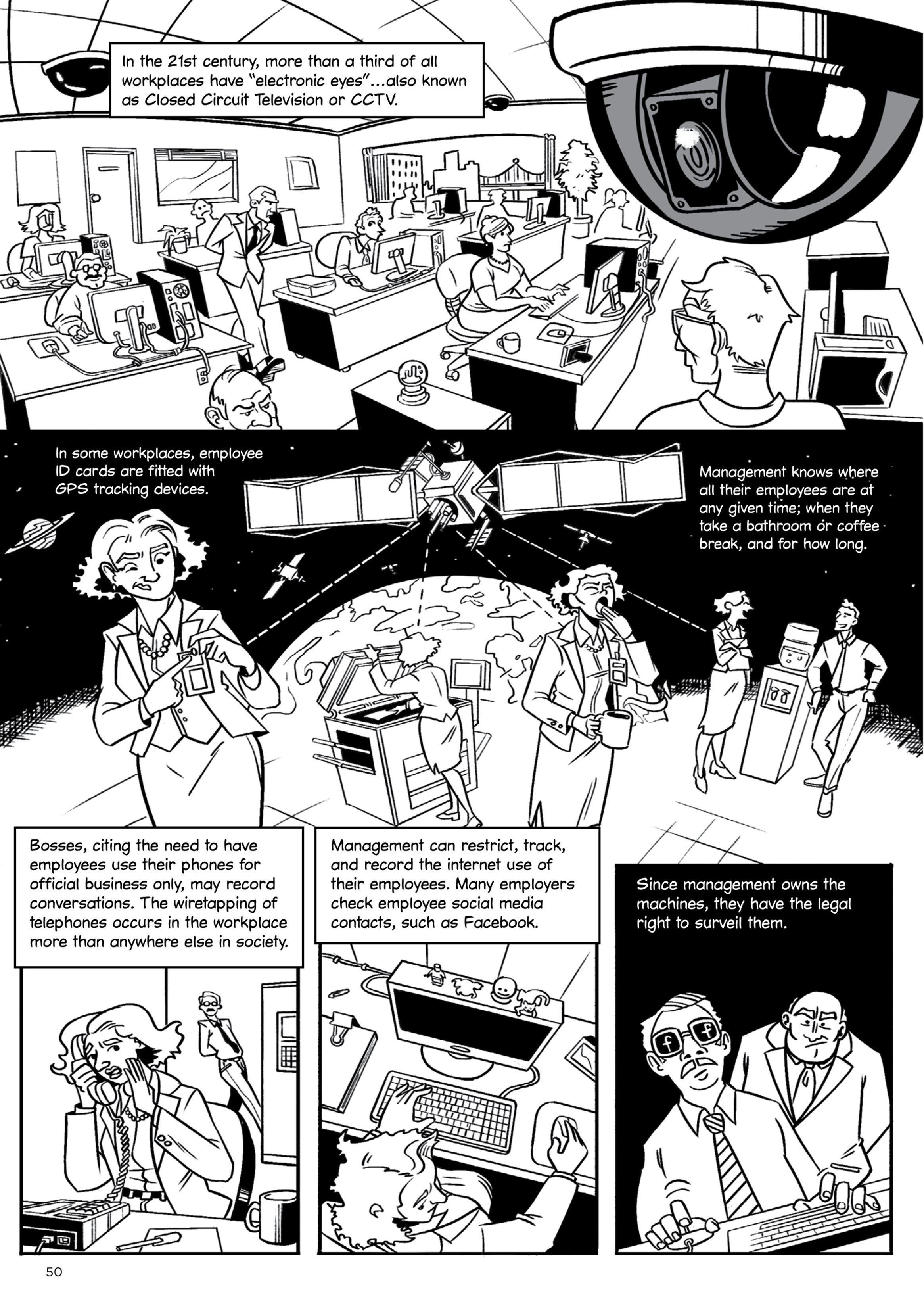 Read online The Machine Never Blinks: A Graphic History of Spying and Surveillance comic -  Issue # TPB - 60