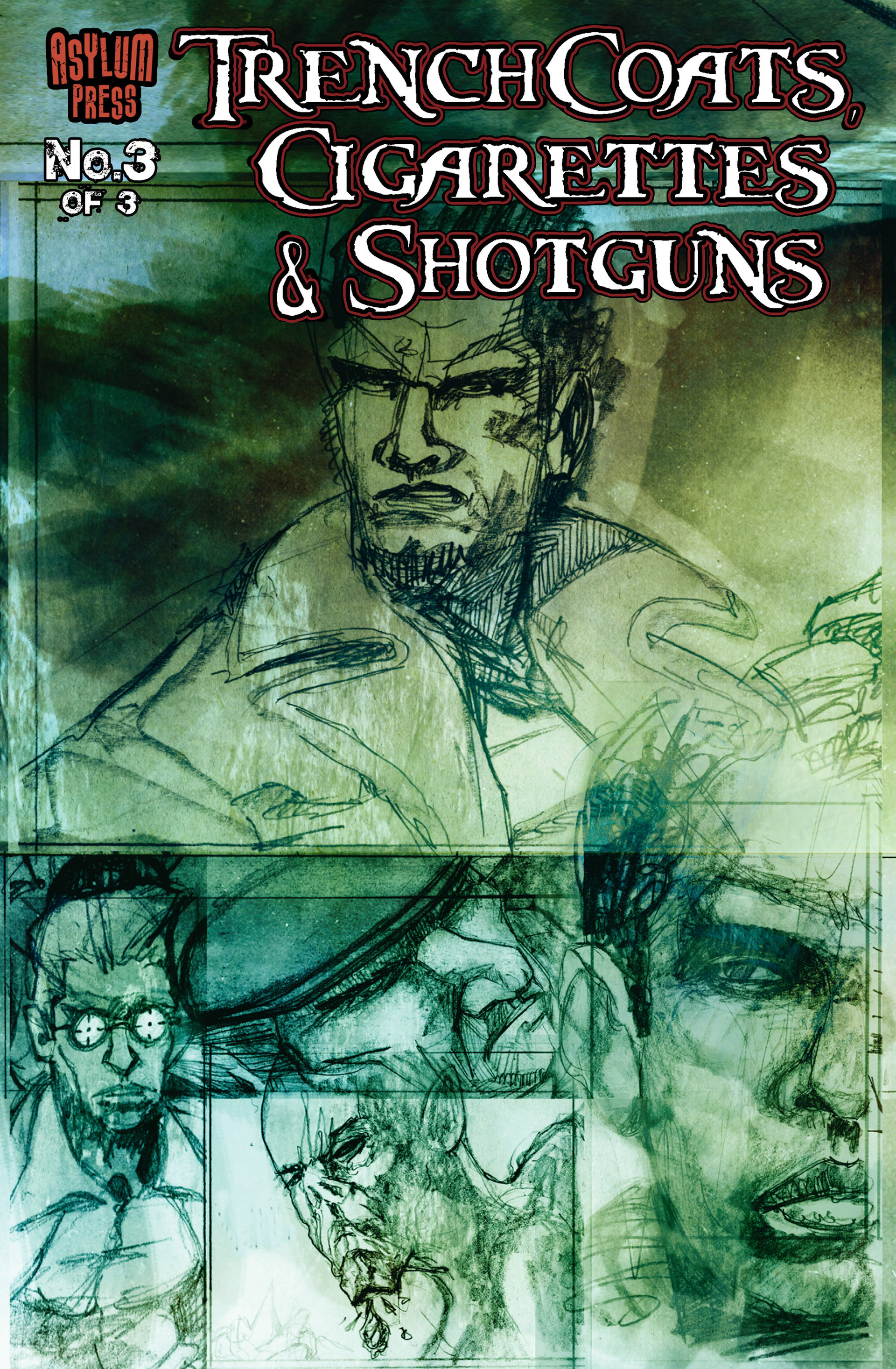Read online Trenchcoats, Cigarettes and Shotguns comic -  Issue #3 - 1