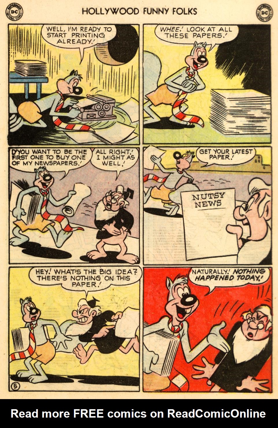 Read online Hollywood Funny Folks comic -  Issue #38 - 7