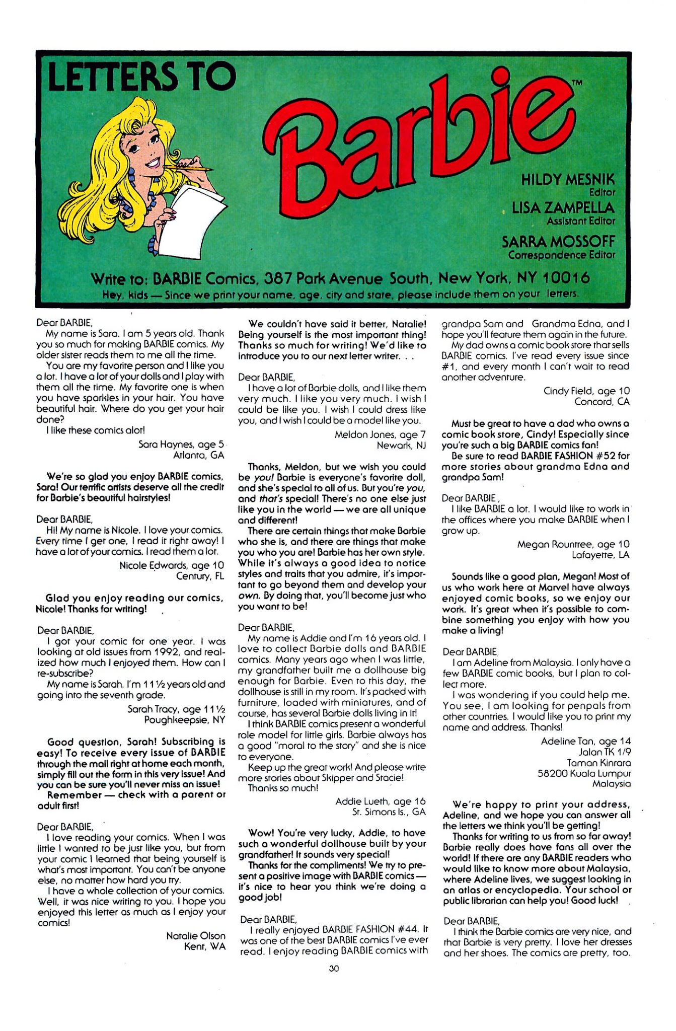 Read online Barbie comic -  Issue #55 - 32