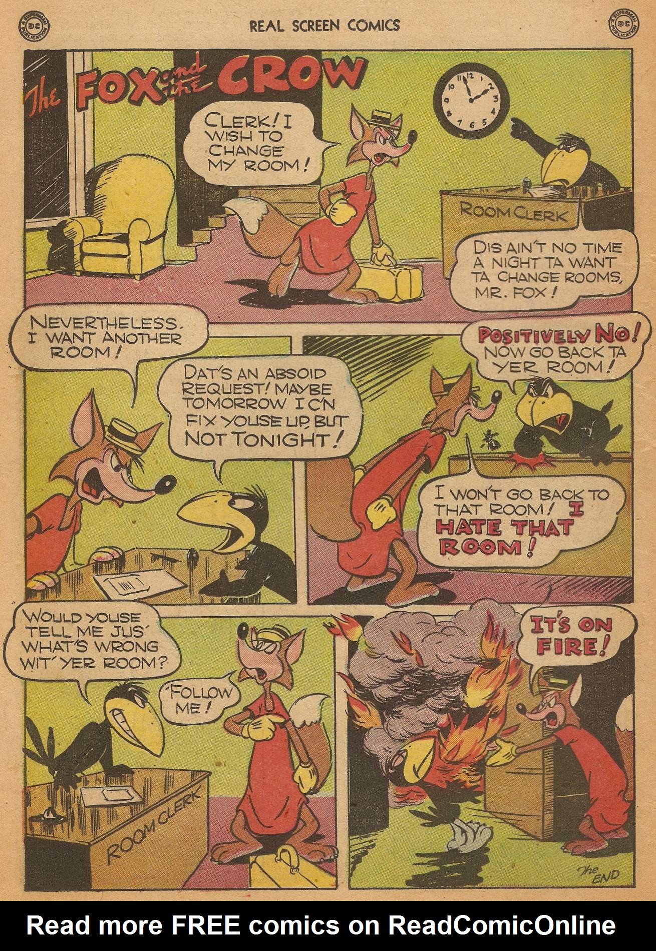 Read online Real Screen Comics comic -  Issue #18 - 18