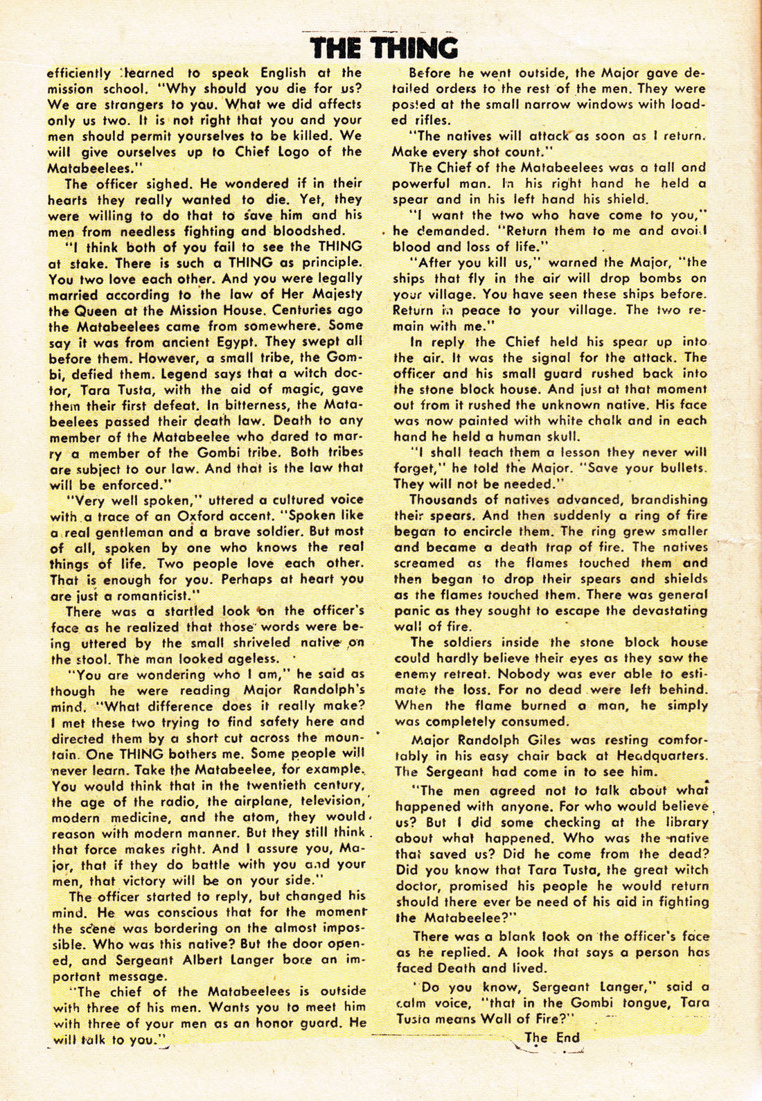 Read online The Thing! (1952) comic -  Issue #16 - 16