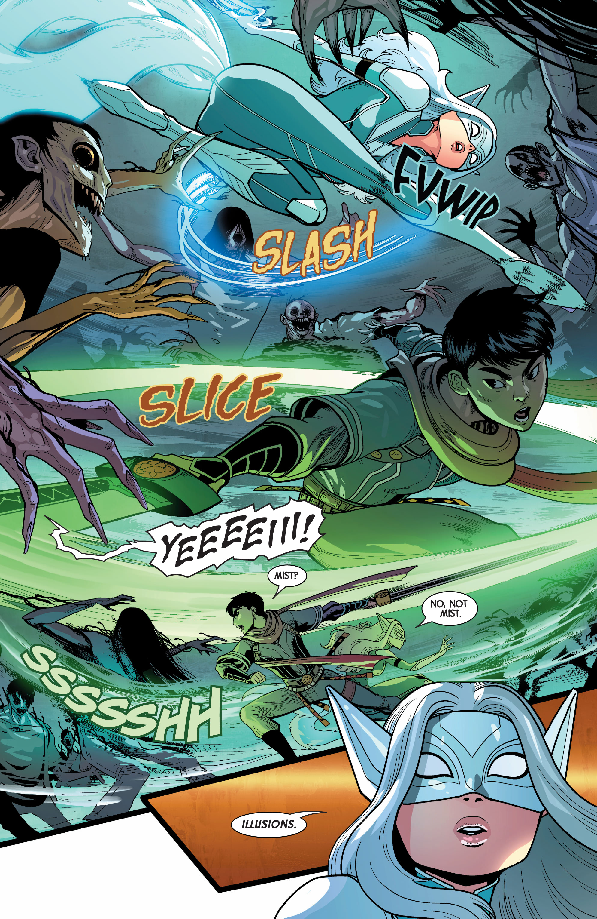 Read online Death of Doctor Strange: One-Shots comic -  Issue # White Fox - 19