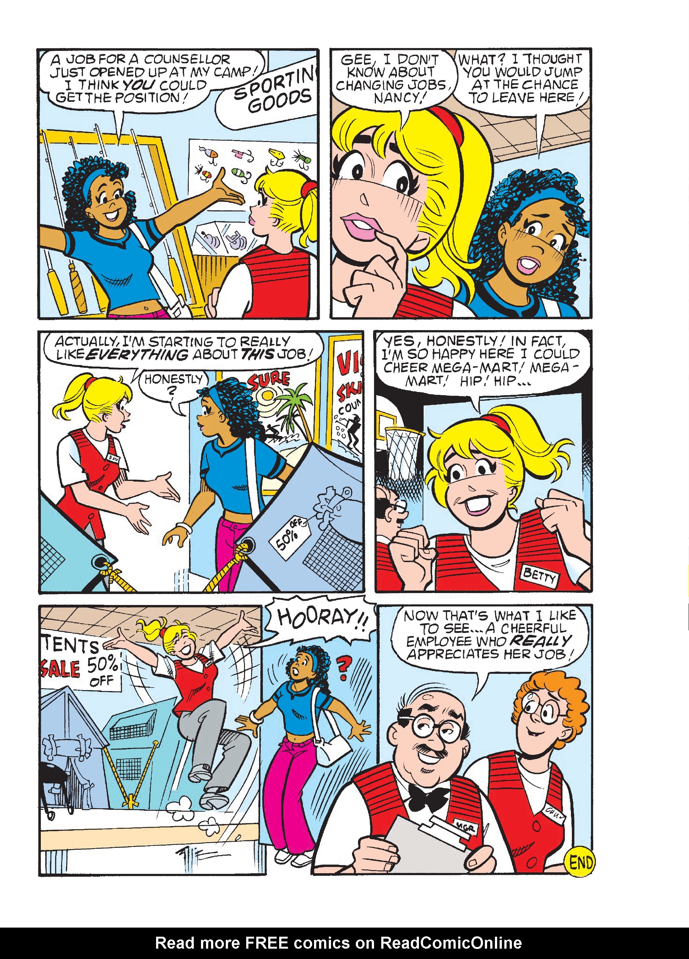 Read online Betty & Veronica Friends Double Digest comic -  Issue #254 - 238