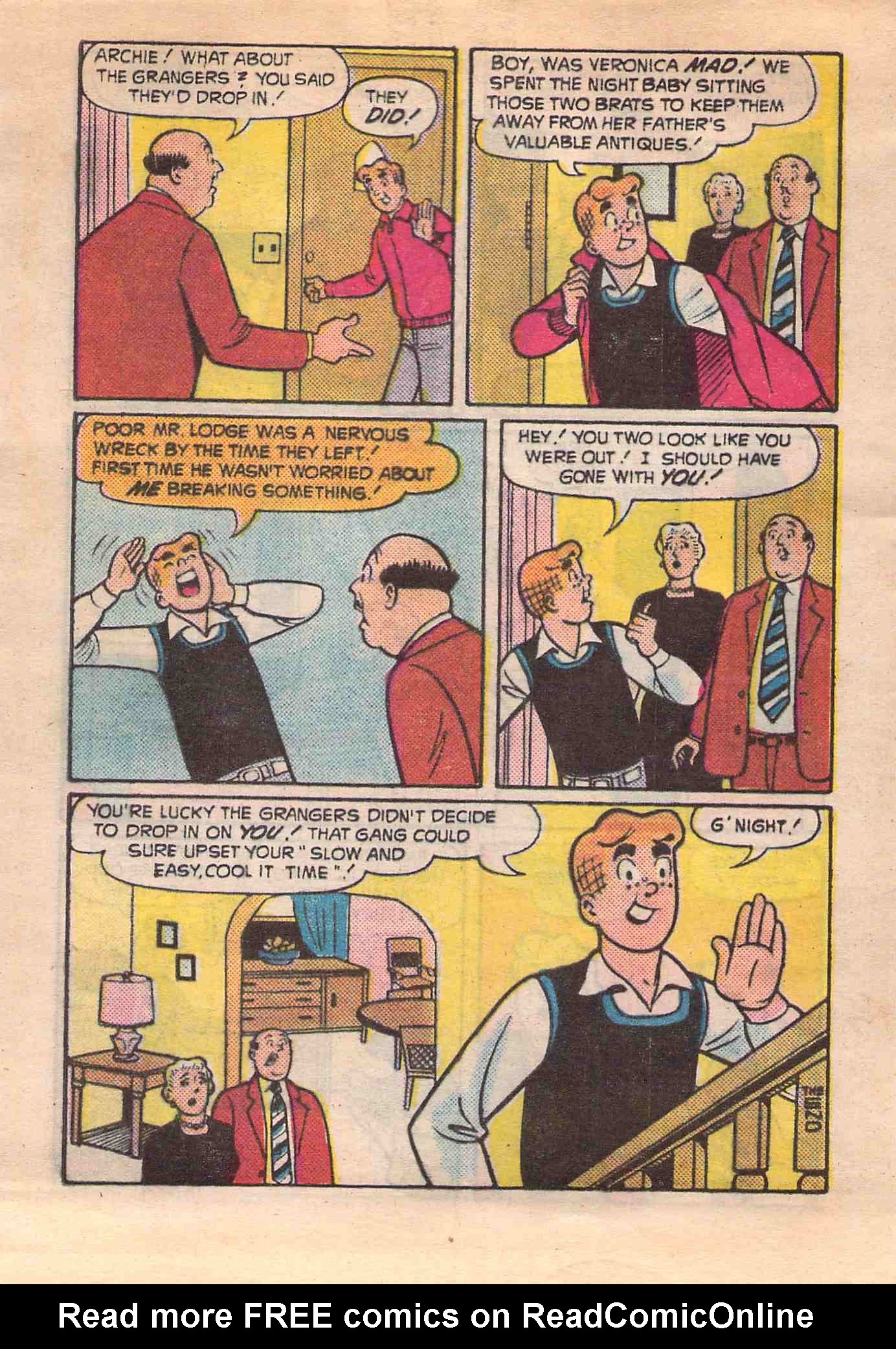 Read online Archie's Double Digest Magazine comic -  Issue #32 - 231