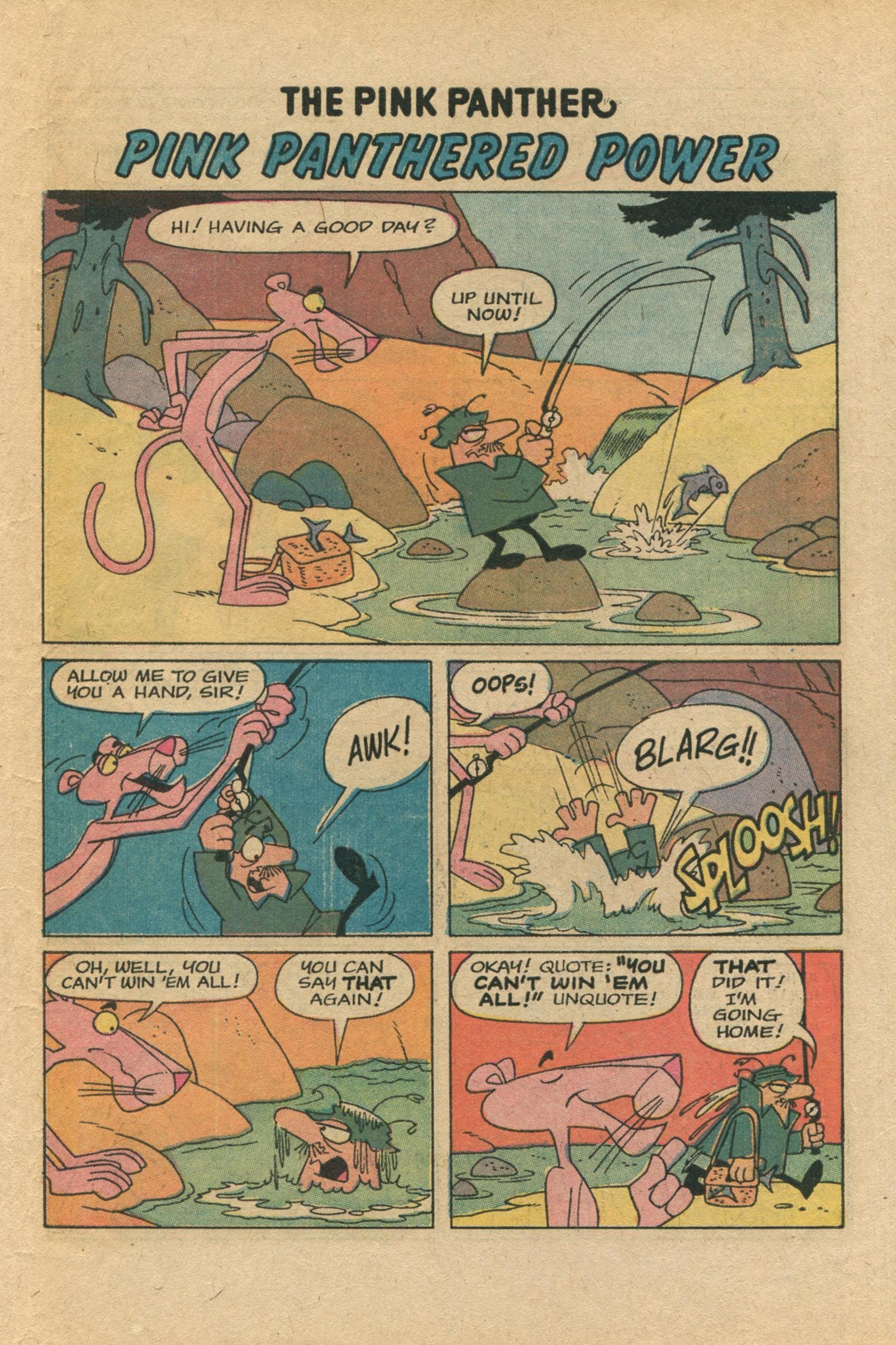 Read online The Pink Panther (1971) comic -  Issue #24 - 27