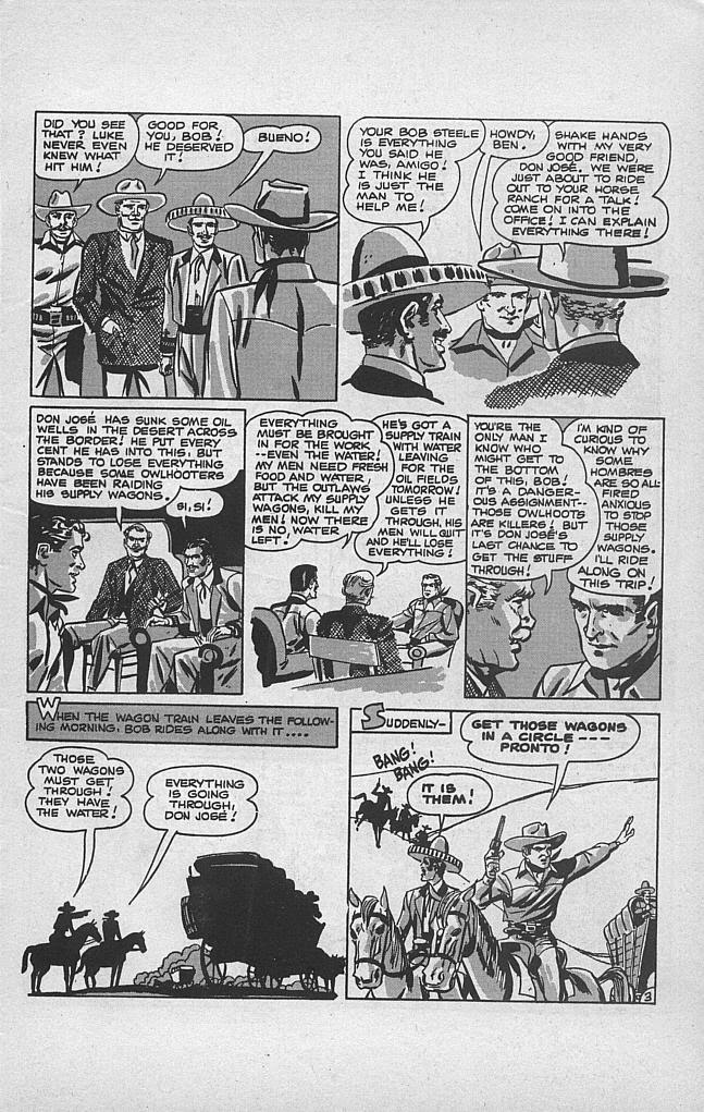 Read online Bob Steele Western comic -  Issue # Full - 5
