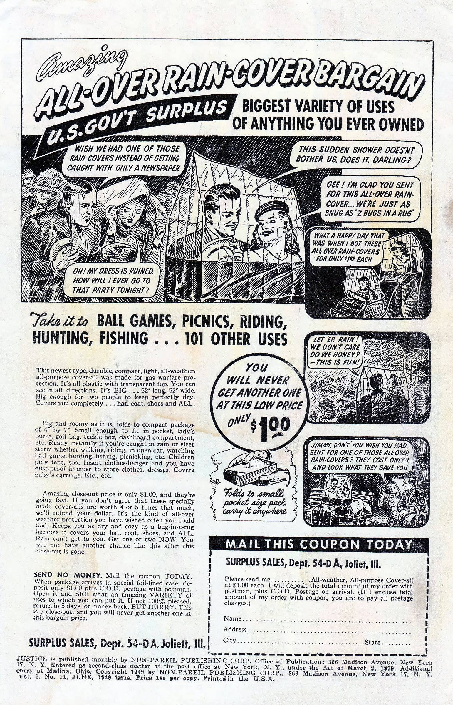 Read online Justice (1947) comic -  Issue #11 - 2