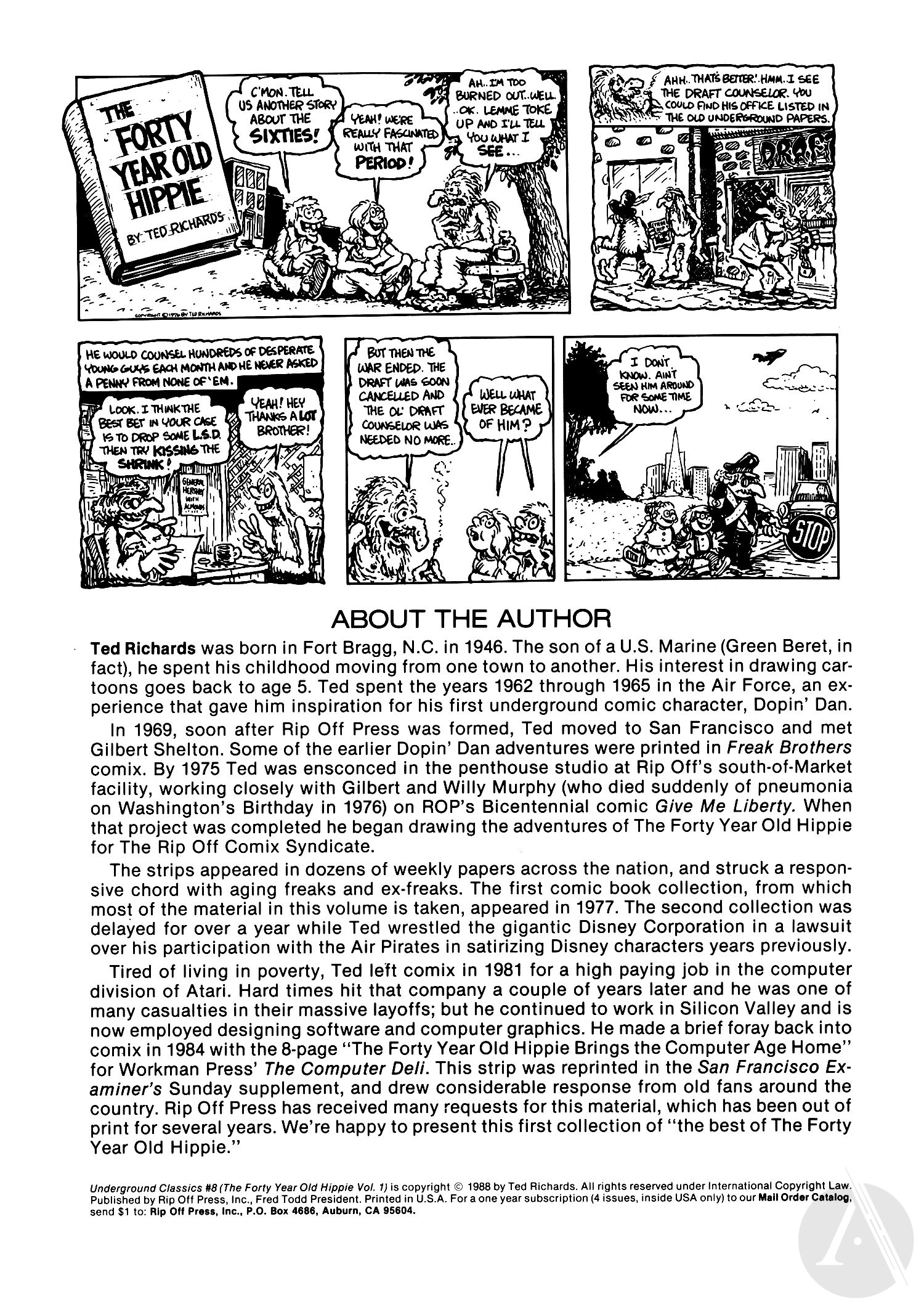 Read online Underground Classics comic -  Issue #8 - 2