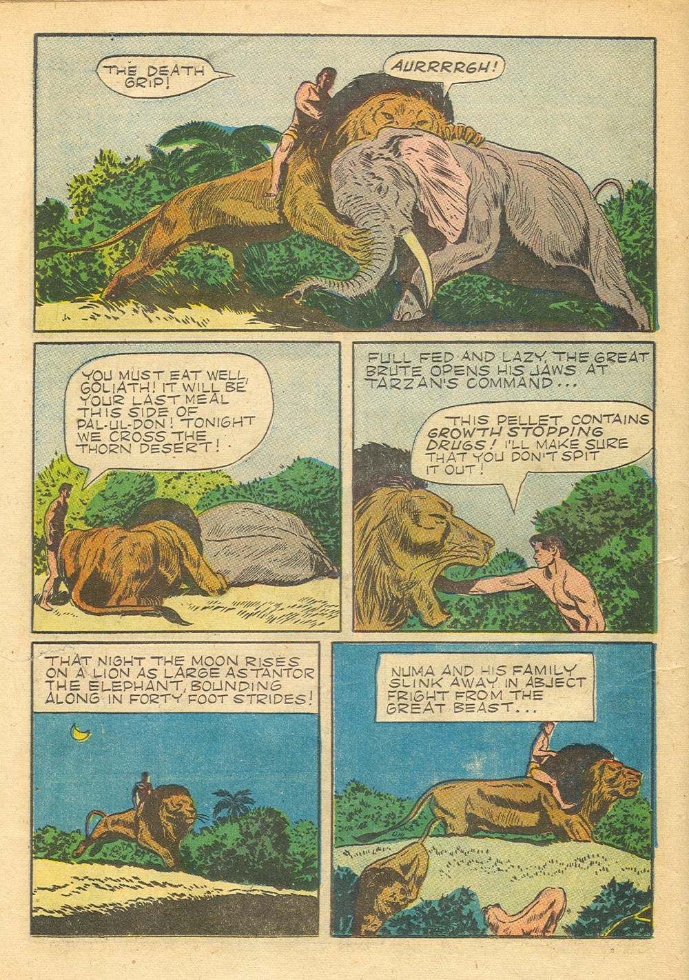 Read online Tarzan (1948) comic -  Issue #36 - 22