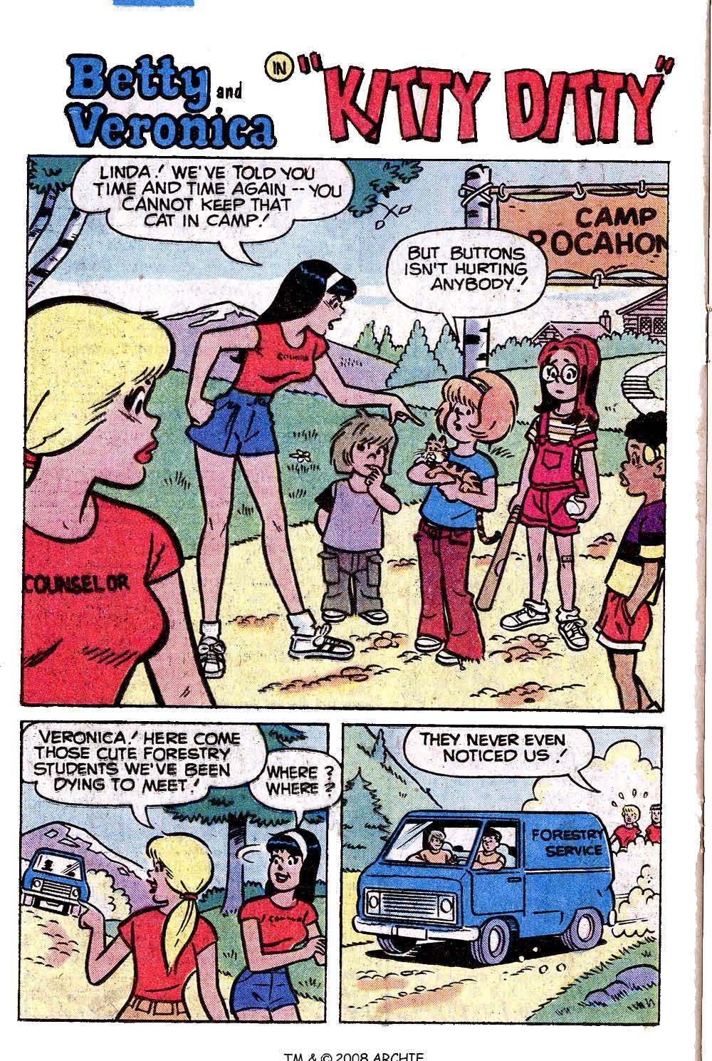 Read online Archie's Girls Betty and Veronica comic -  Issue #287 - 20