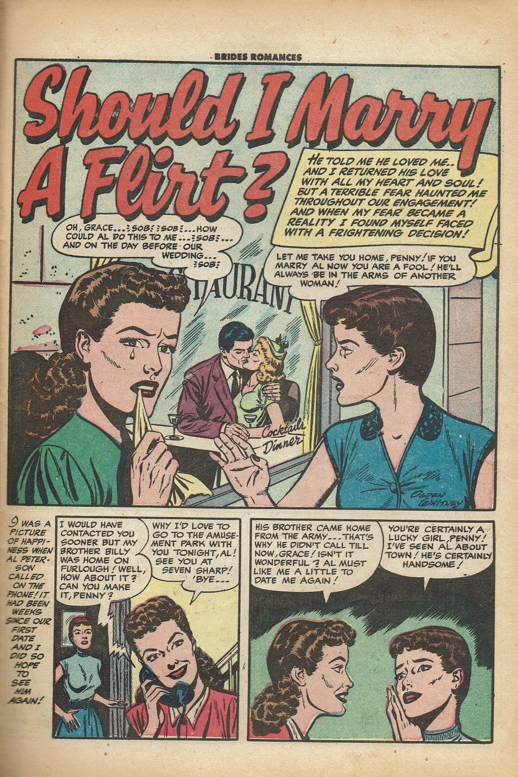 Read online Brides Romances comic -  Issue #8 - 27