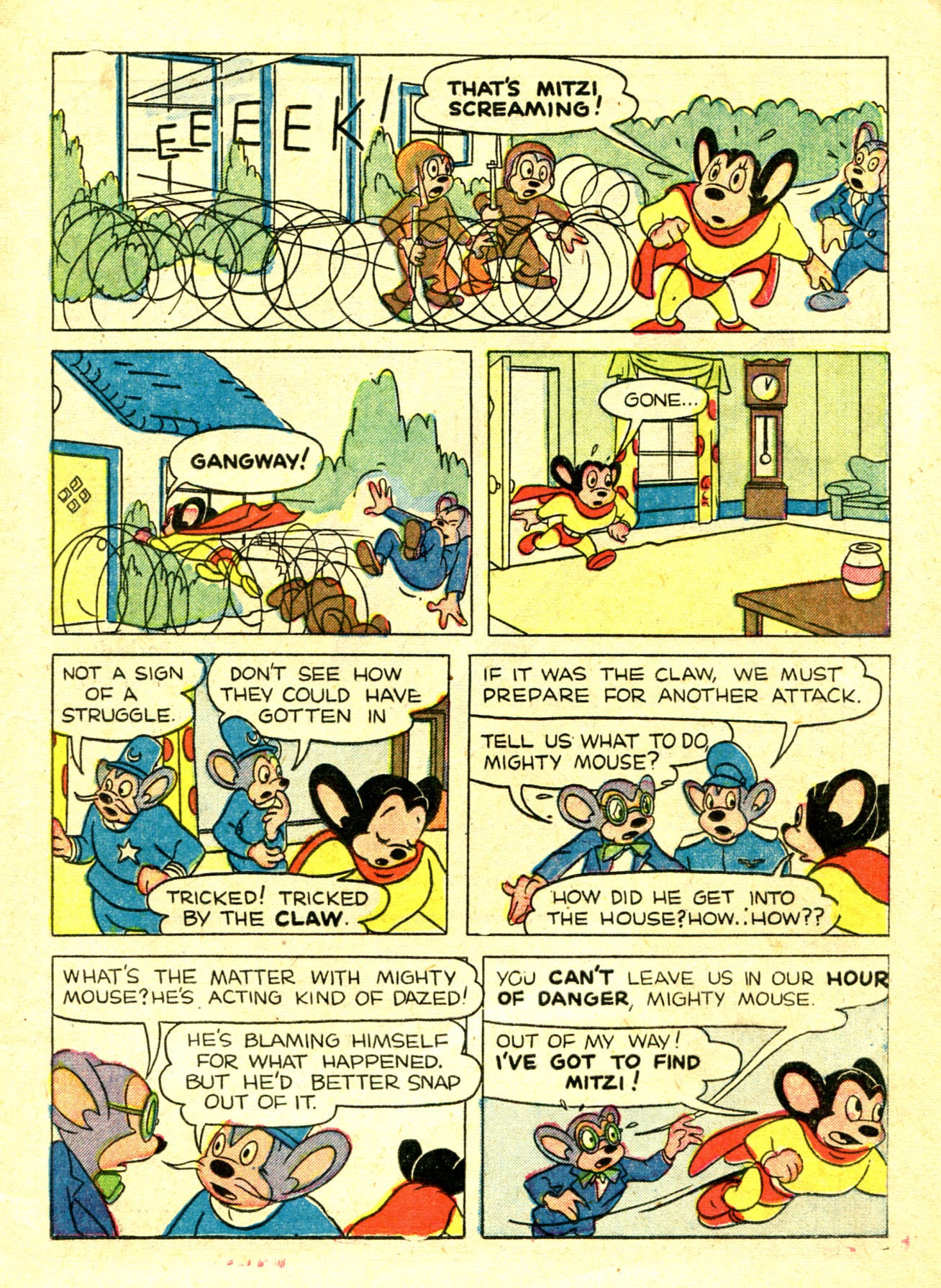 Read online Paul Terry's Mighty Mouse Comics comic -  Issue #36 - 9