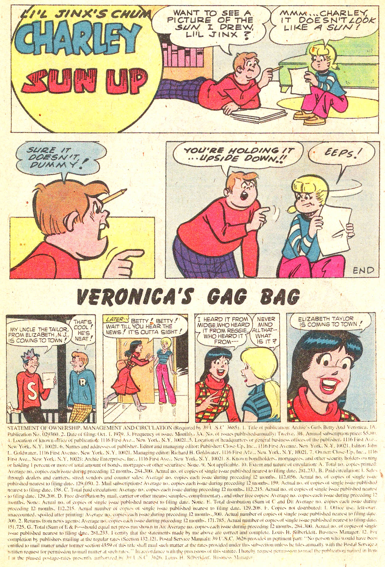 Read online Archie's Girls Betty and Veronica comic -  Issue #292 - 10