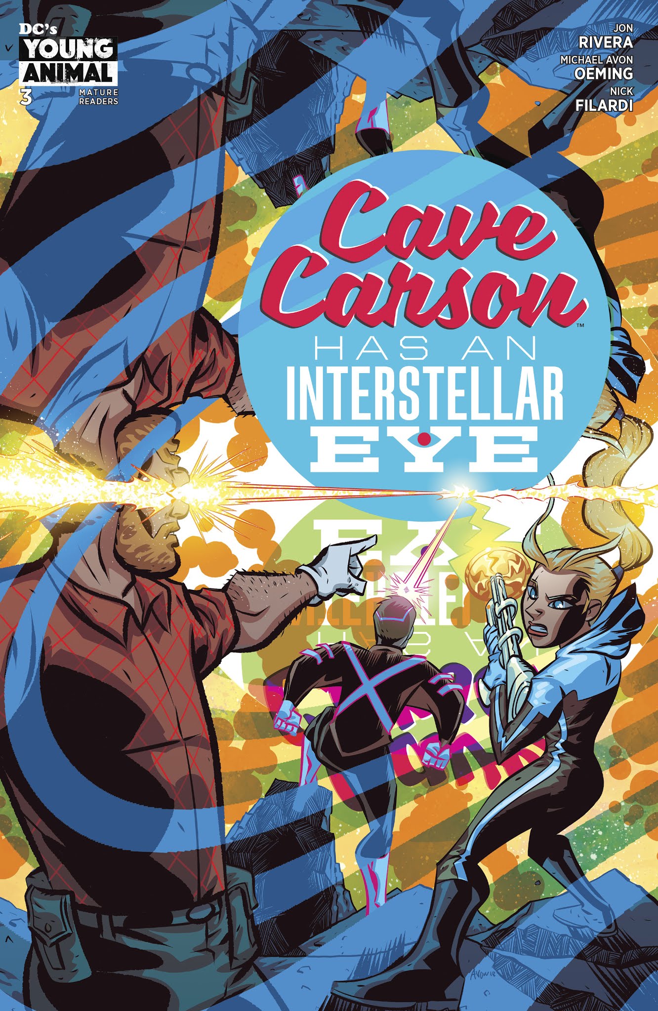 Read online Cave Carson Has An Intersteller Eye comic -  Issue #3 - 1