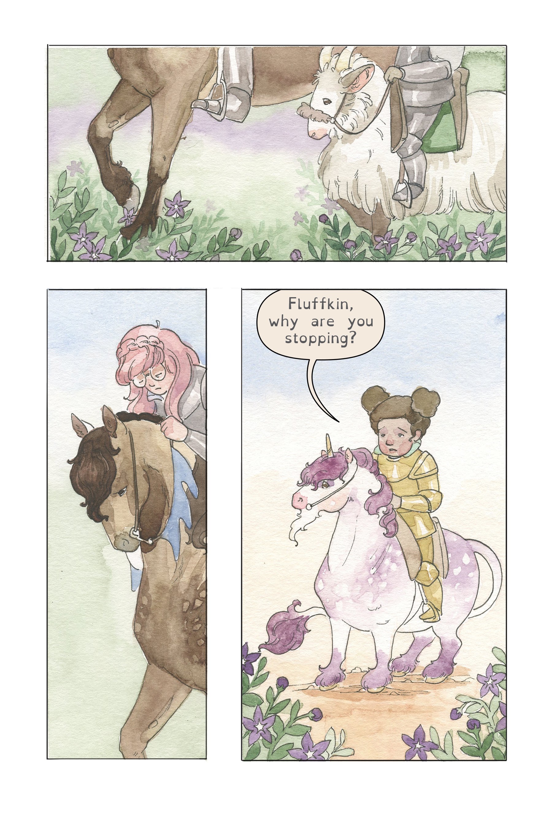 Read online Emiline: Knight in Training comic -  Issue # Full - 30