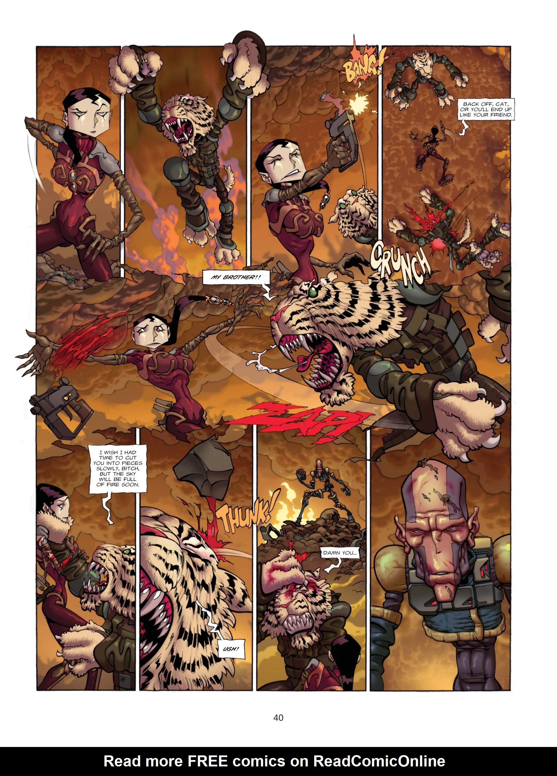 Read online Genetic Grunge comic -  Issue #2 - 42