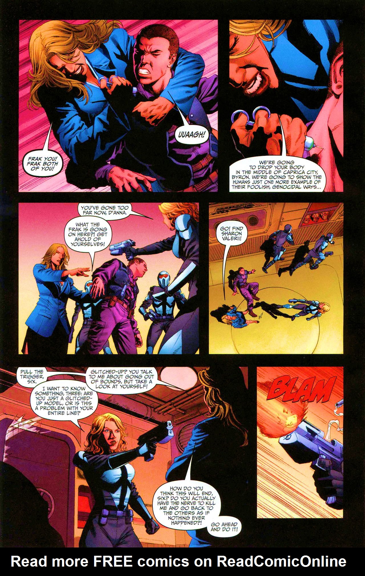 Read online Battlestar Galactica: Season Zero comic -  Issue #12 - 16