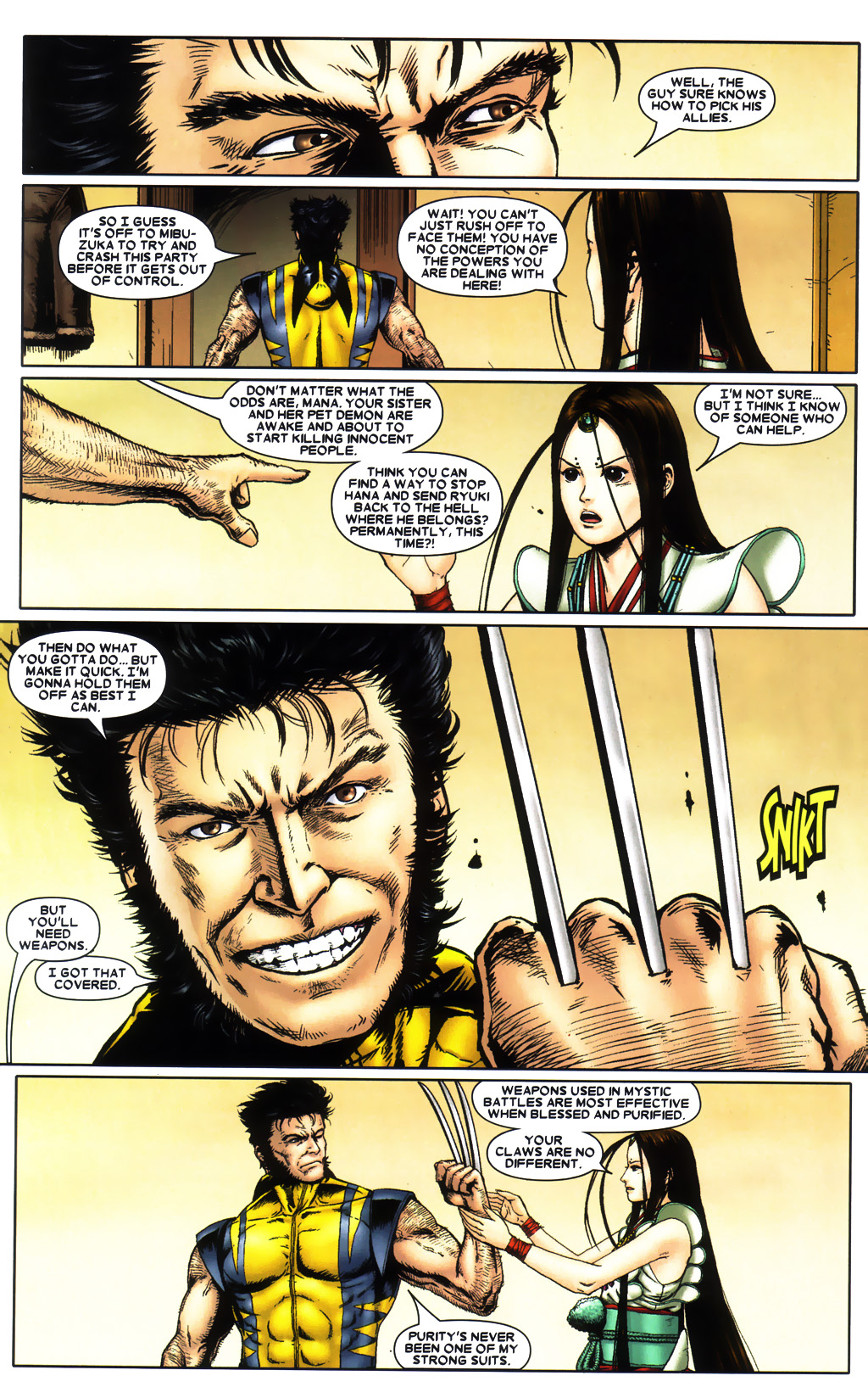 Read online Wolverine: Soultaker comic -  Issue #3 - 14