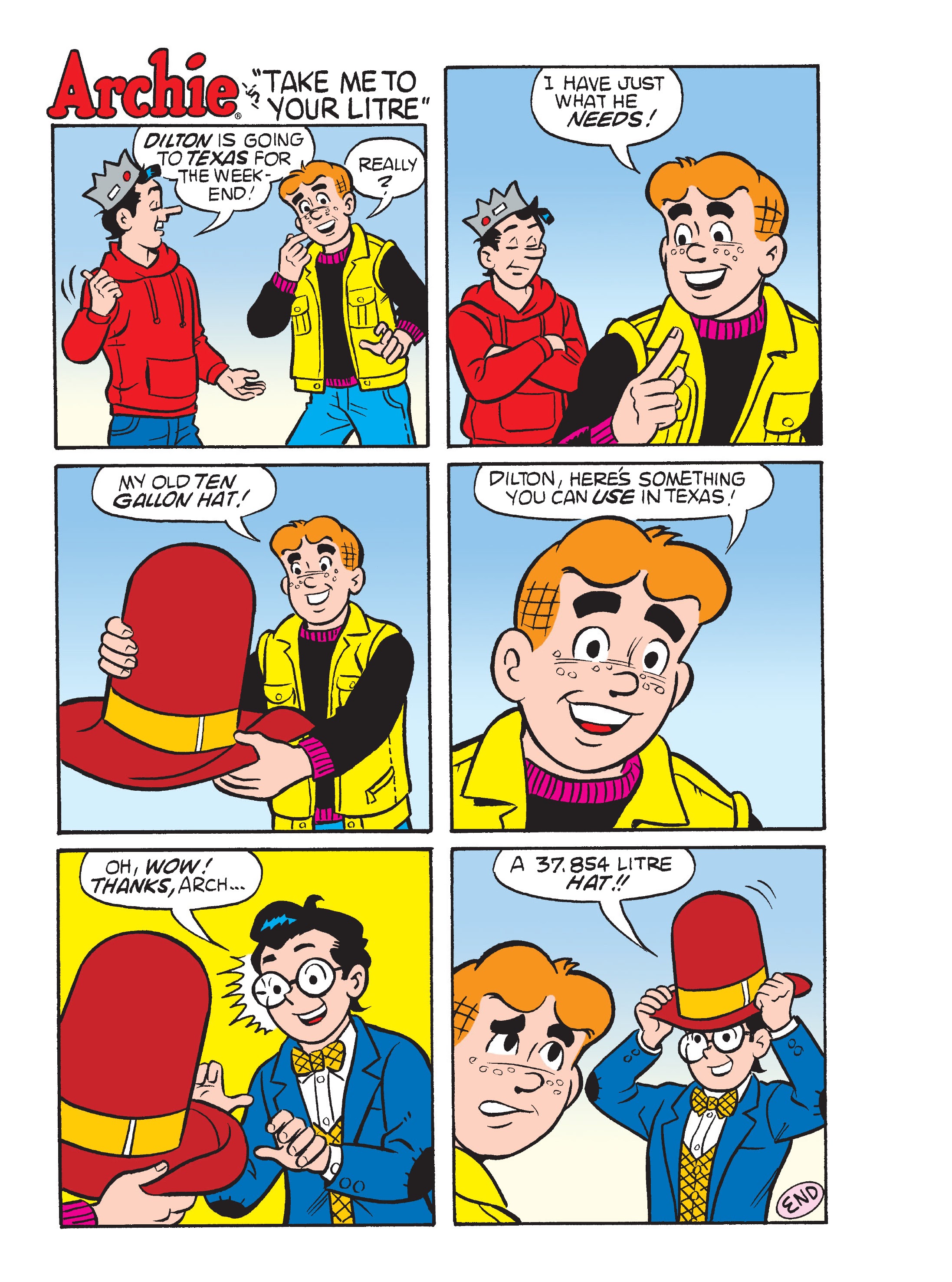 Read online Archie's Double Digest Magazine comic -  Issue #302 - 168