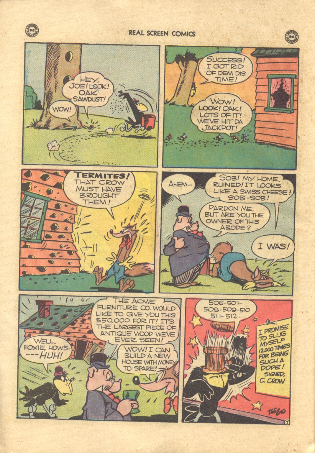 Read online Real Screen Comics comic -  Issue #19 - 24