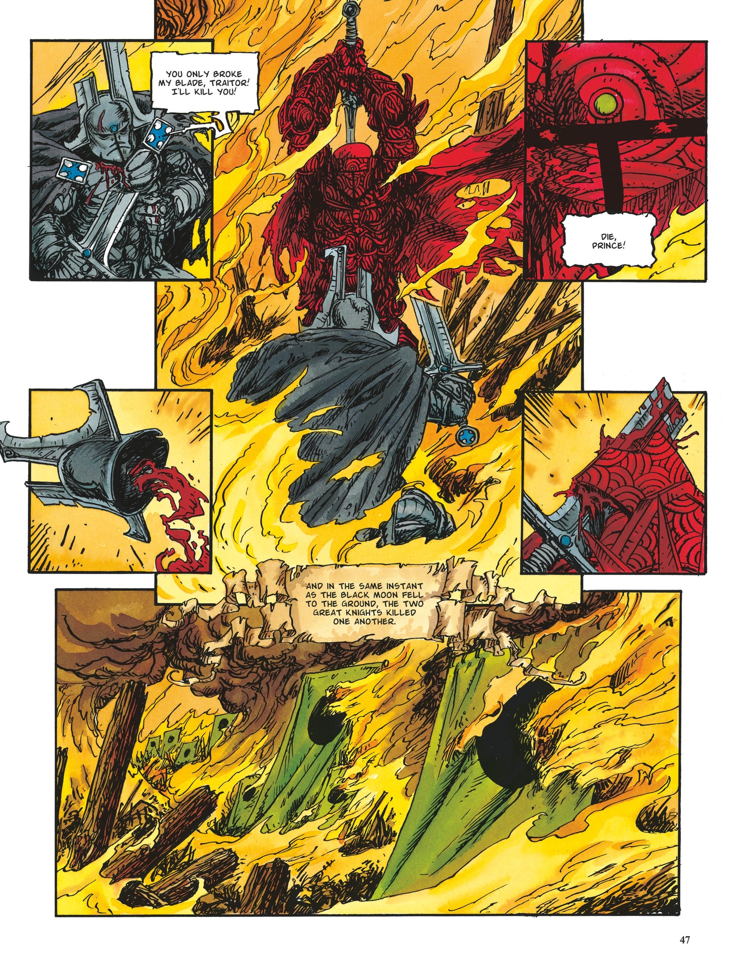 Read online The Black Moon Chronicles comic -  Issue #5 - 46