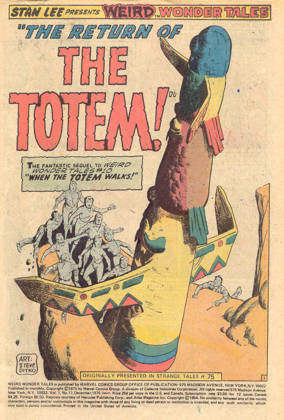 Read online Weird Wonder Tales comic -  Issue #13 - 2