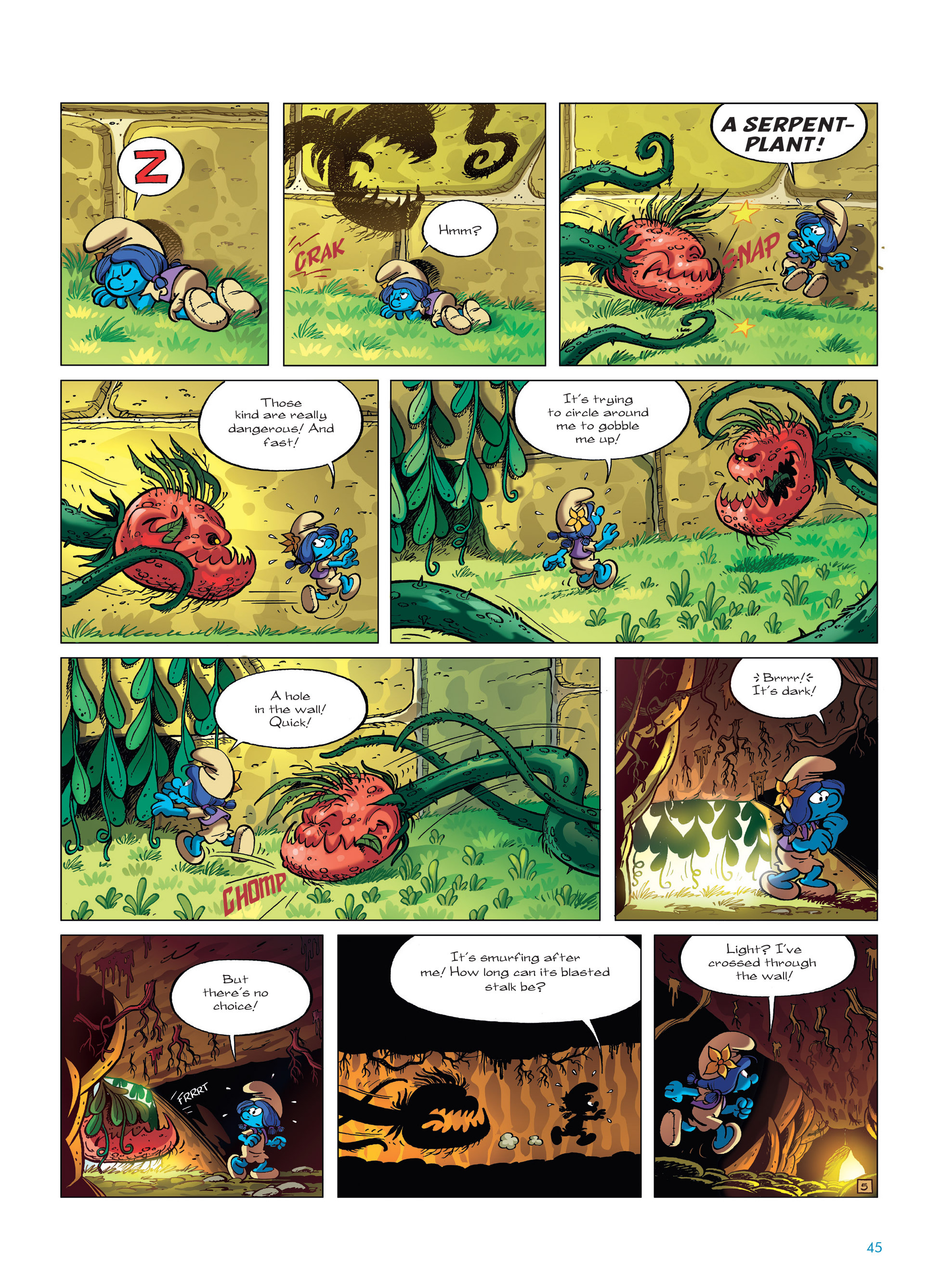 Read online Smurfs: The Village Behind The Wall comic -  Issue #1 - 45
