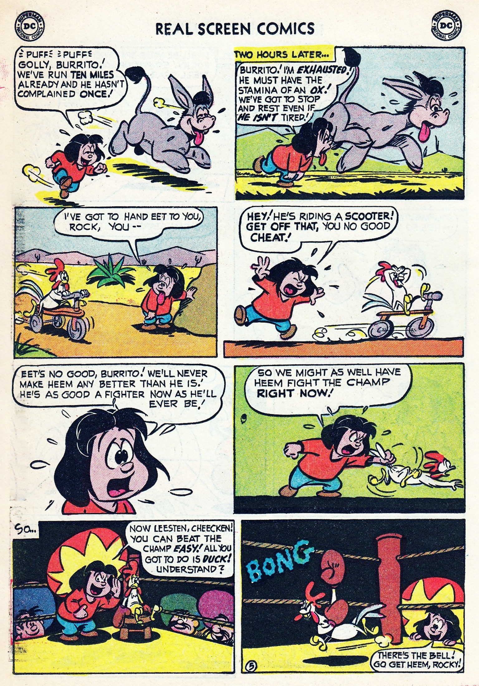 Read online Real Screen Comics comic -  Issue #73 - 14