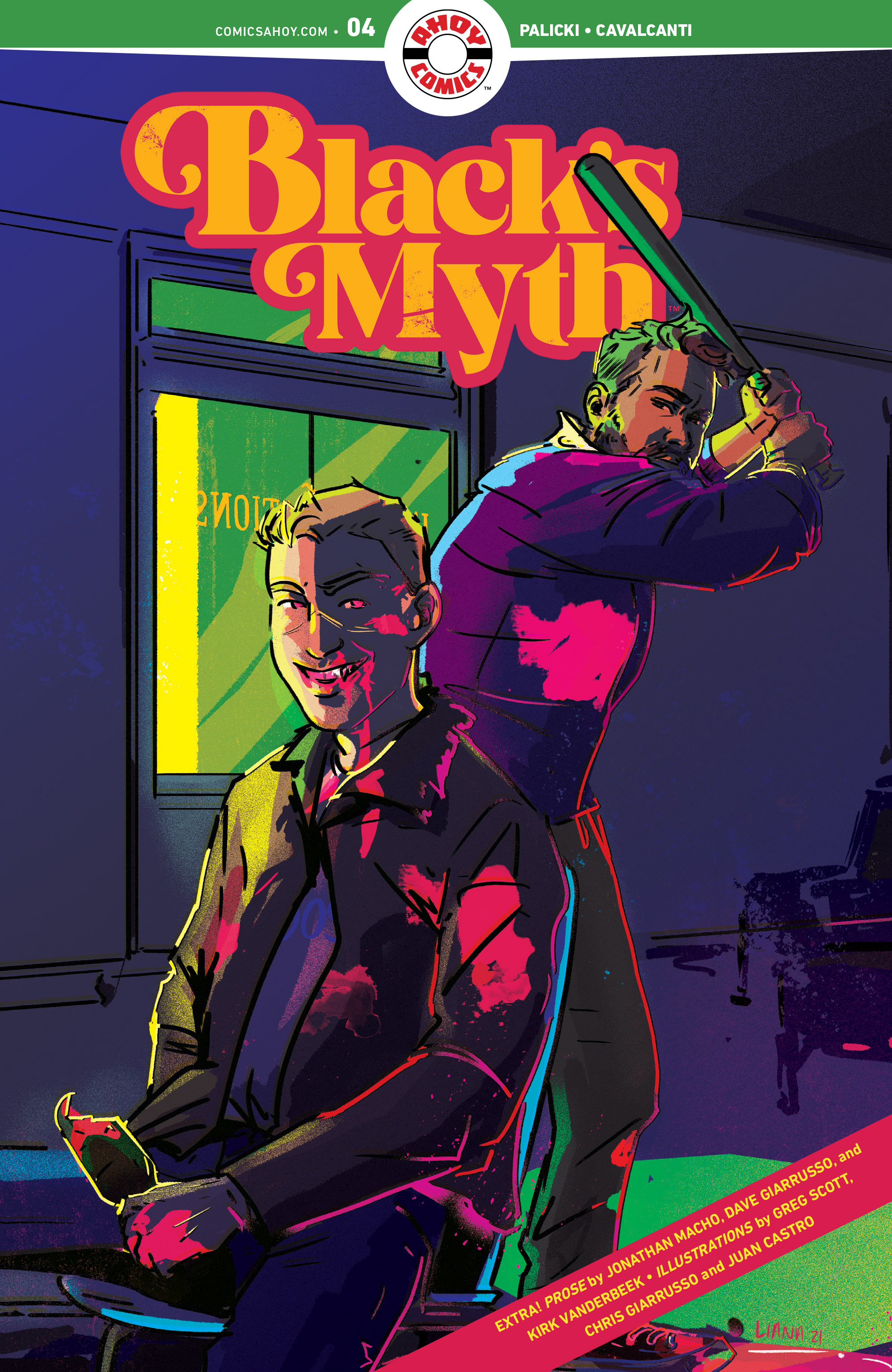 Read online Black's Myth comic -  Issue #4 - 1