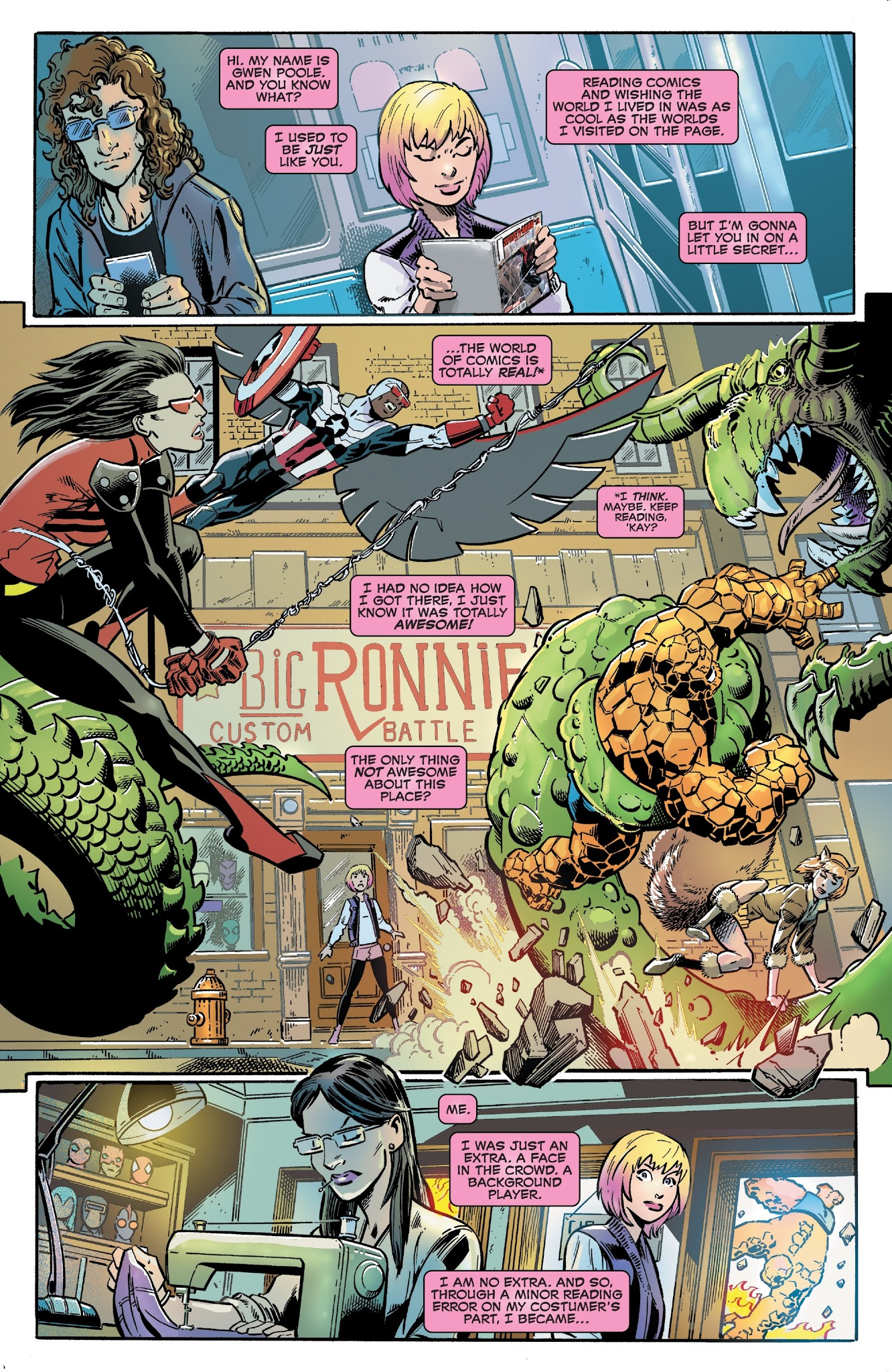 Read online The Unbelievable Gwenpool comic -  Issue #21 - 23