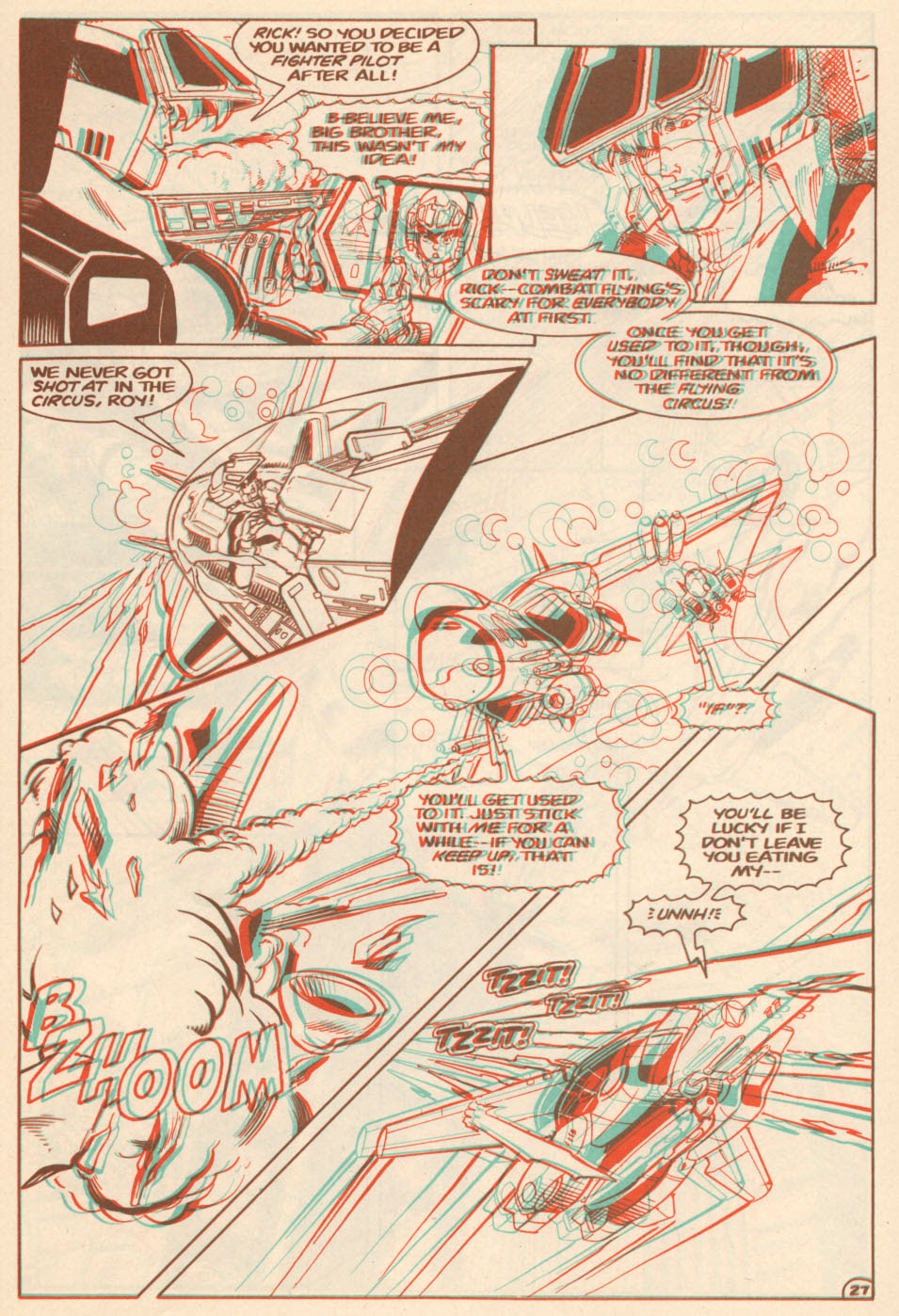 Read online Robotech in 3-D comic -  Issue # Full - 28