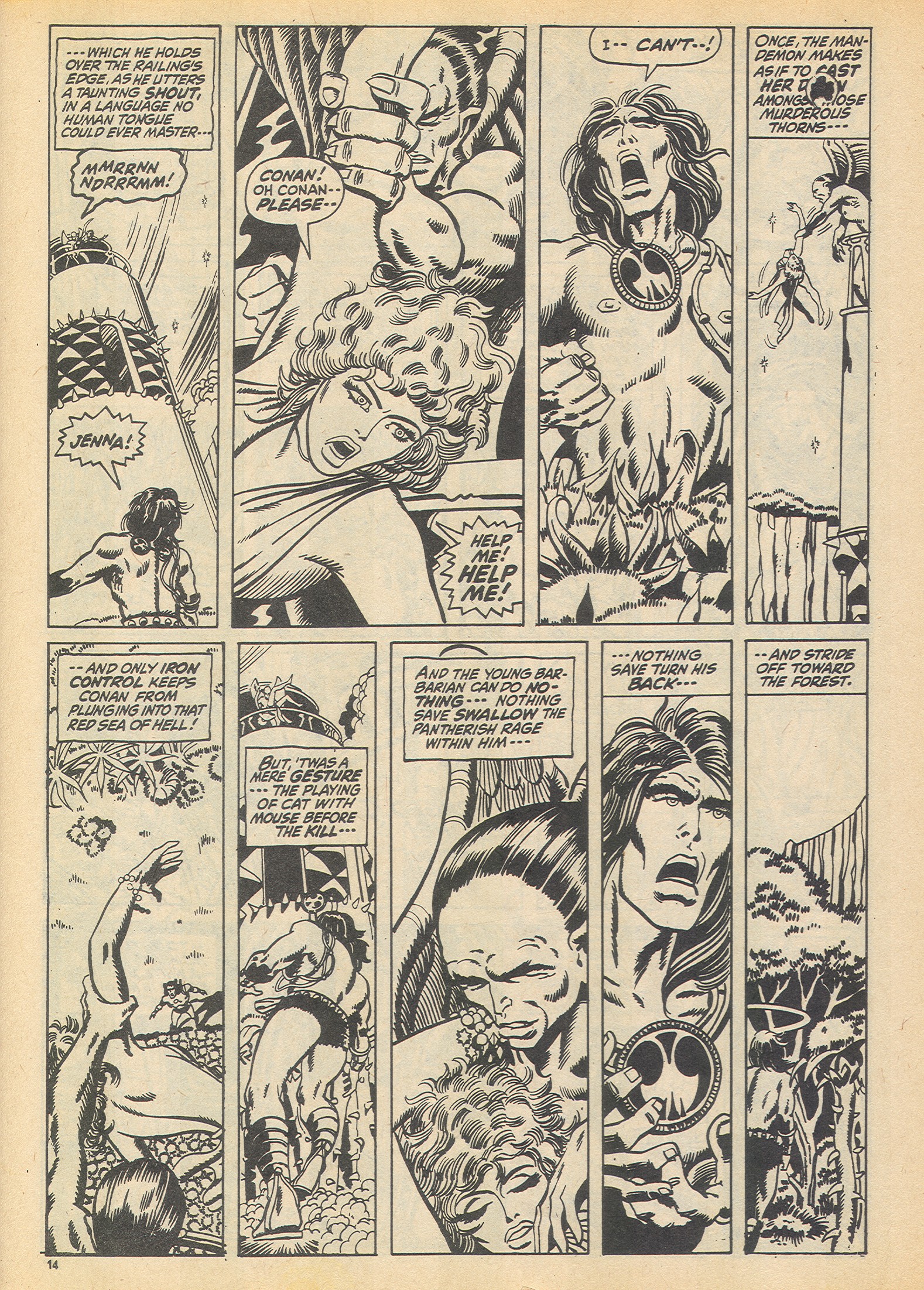 Read online The Savage Sword of Conan (1975) comic -  Issue #9 - 14
